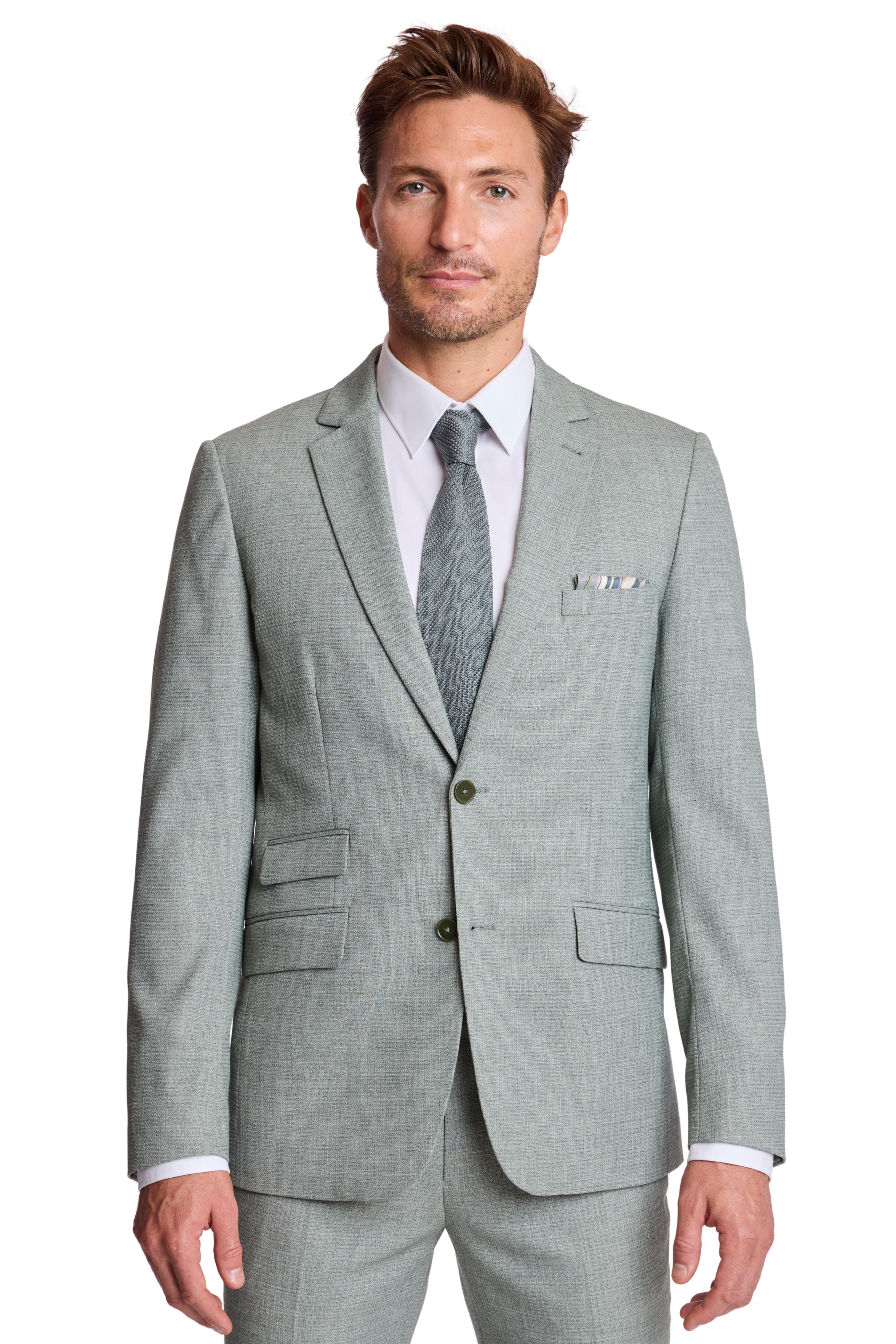 Dover Notch Jacket - slim - Minted Sage