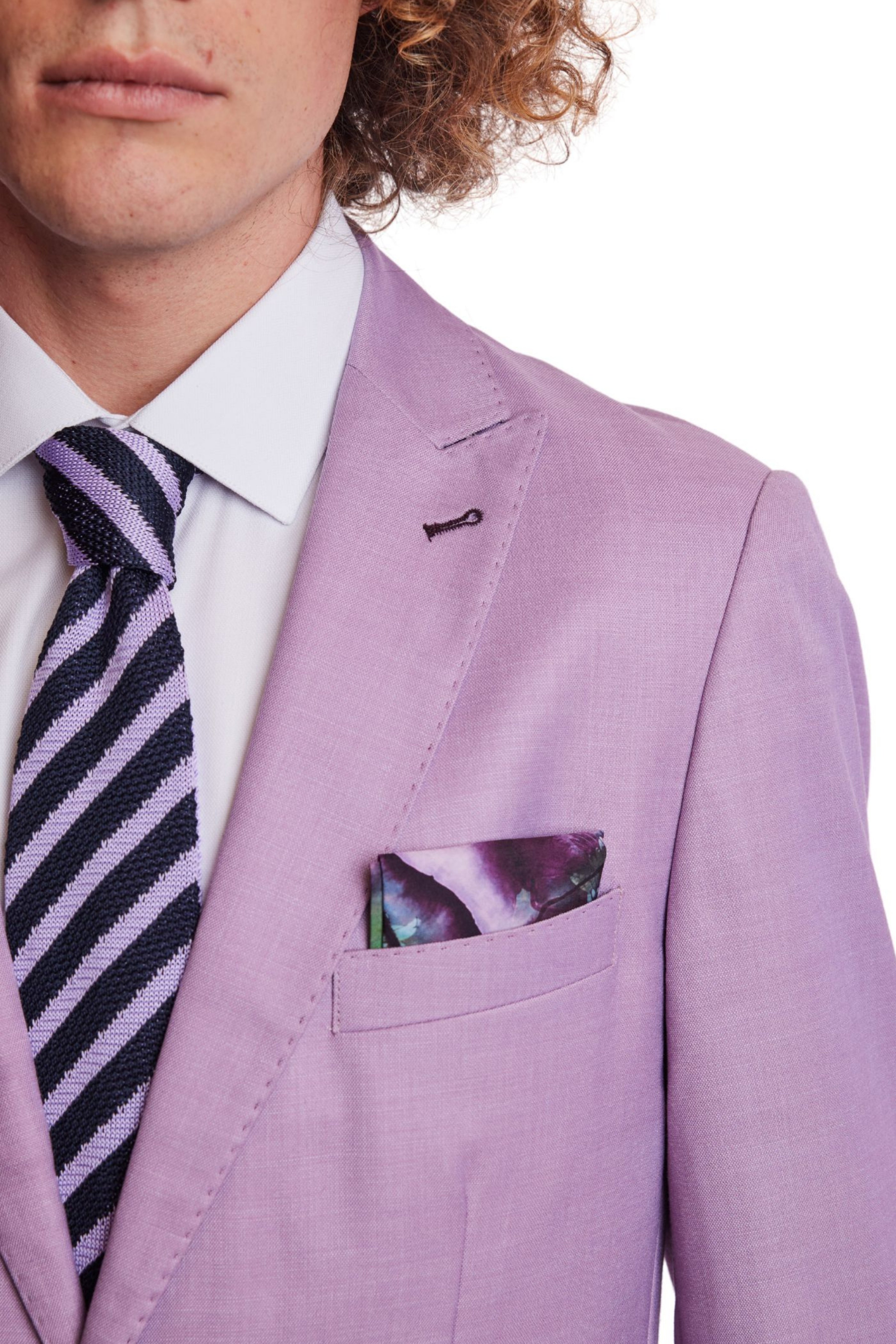 Ashton Peak Jacket  - slim - Lilac Shark