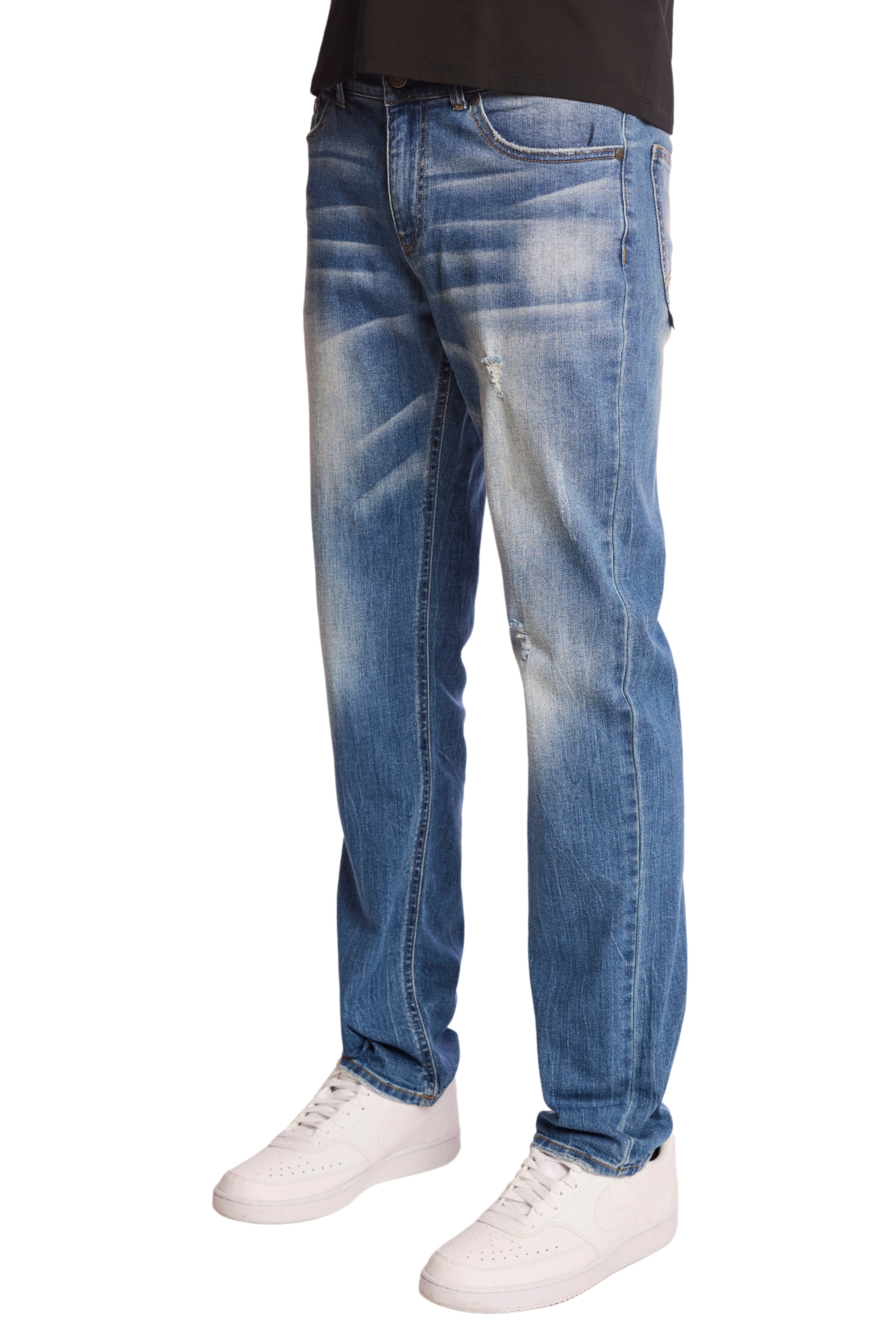 Rebel Denim Jeans - Light Destroy