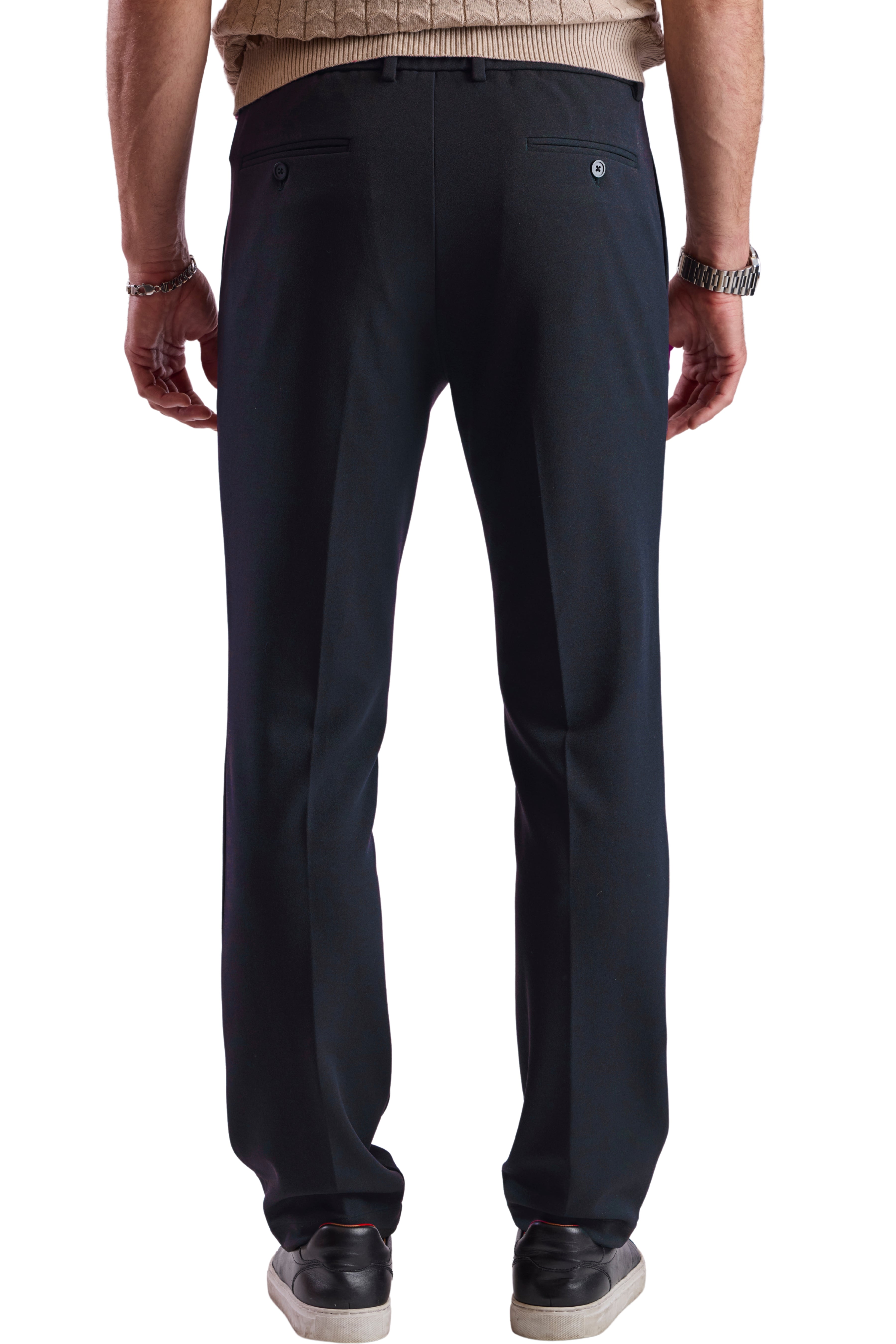 Travel Downing pants - slim - Black Night