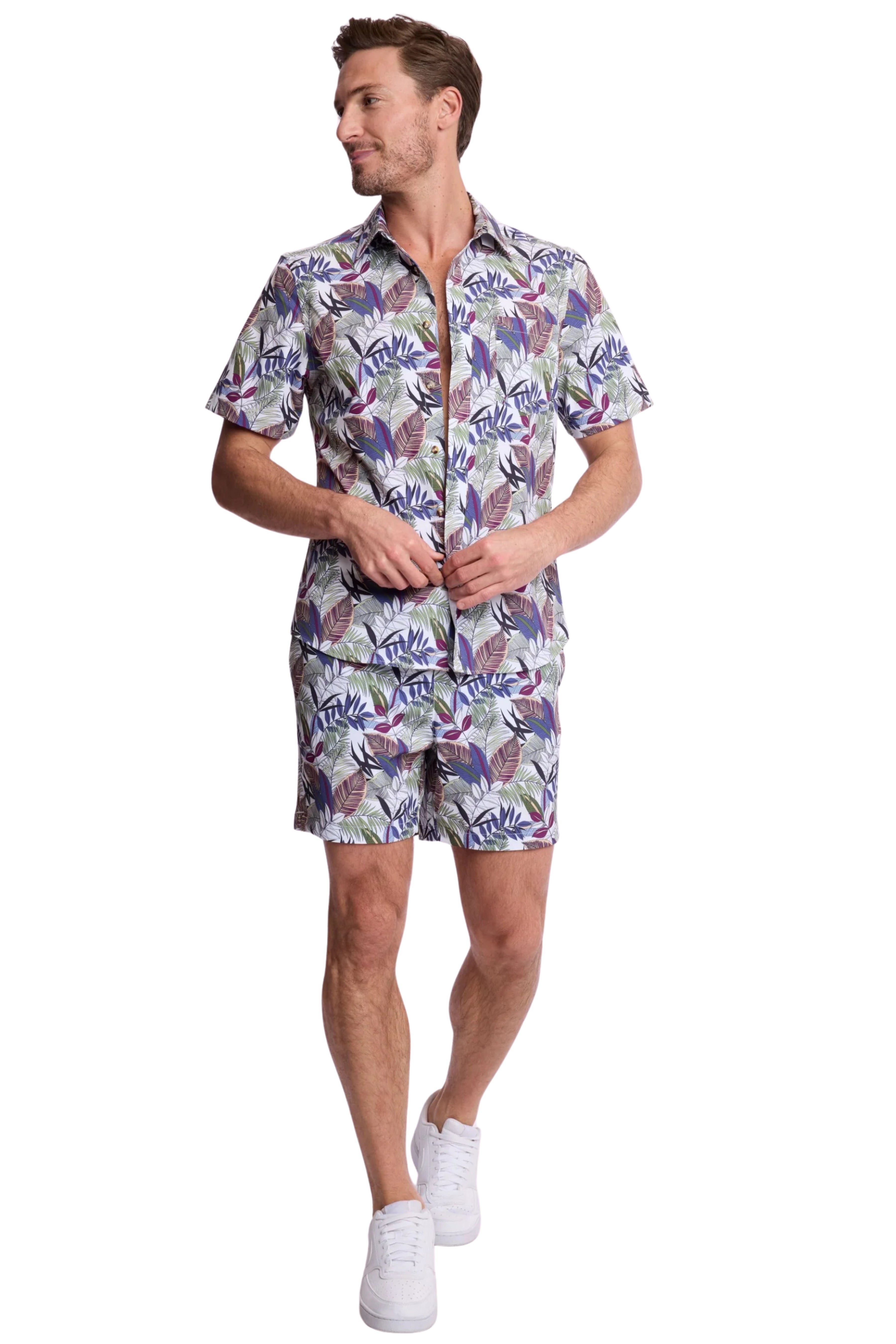 Gilligan Swim Trunks - Multi Leaf