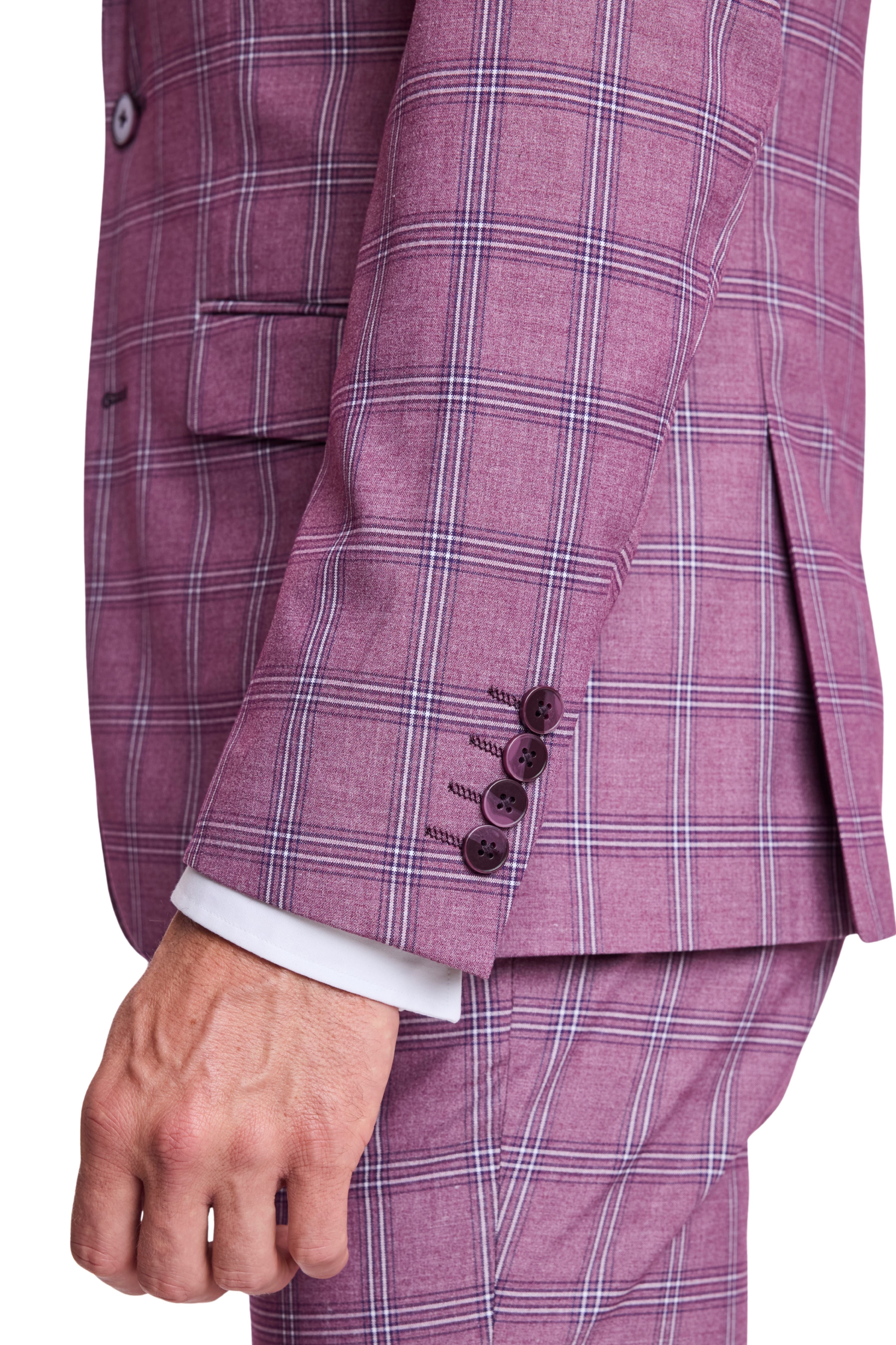 Dover Notch Jacket - slim - Summer Berry Check