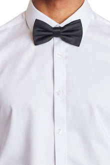  Bradley Bow Tie - Black Satin