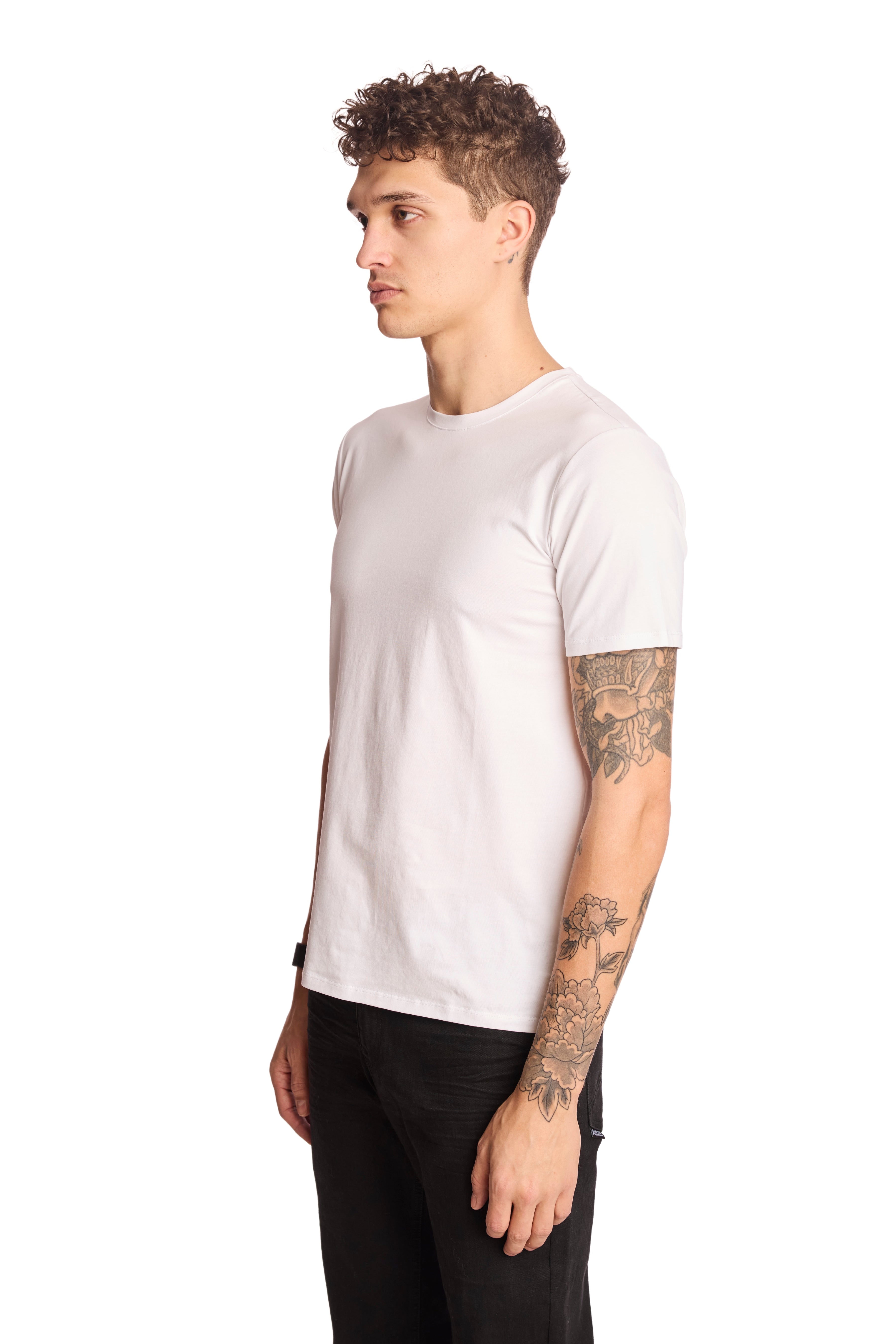 Lucas Crew T - New White