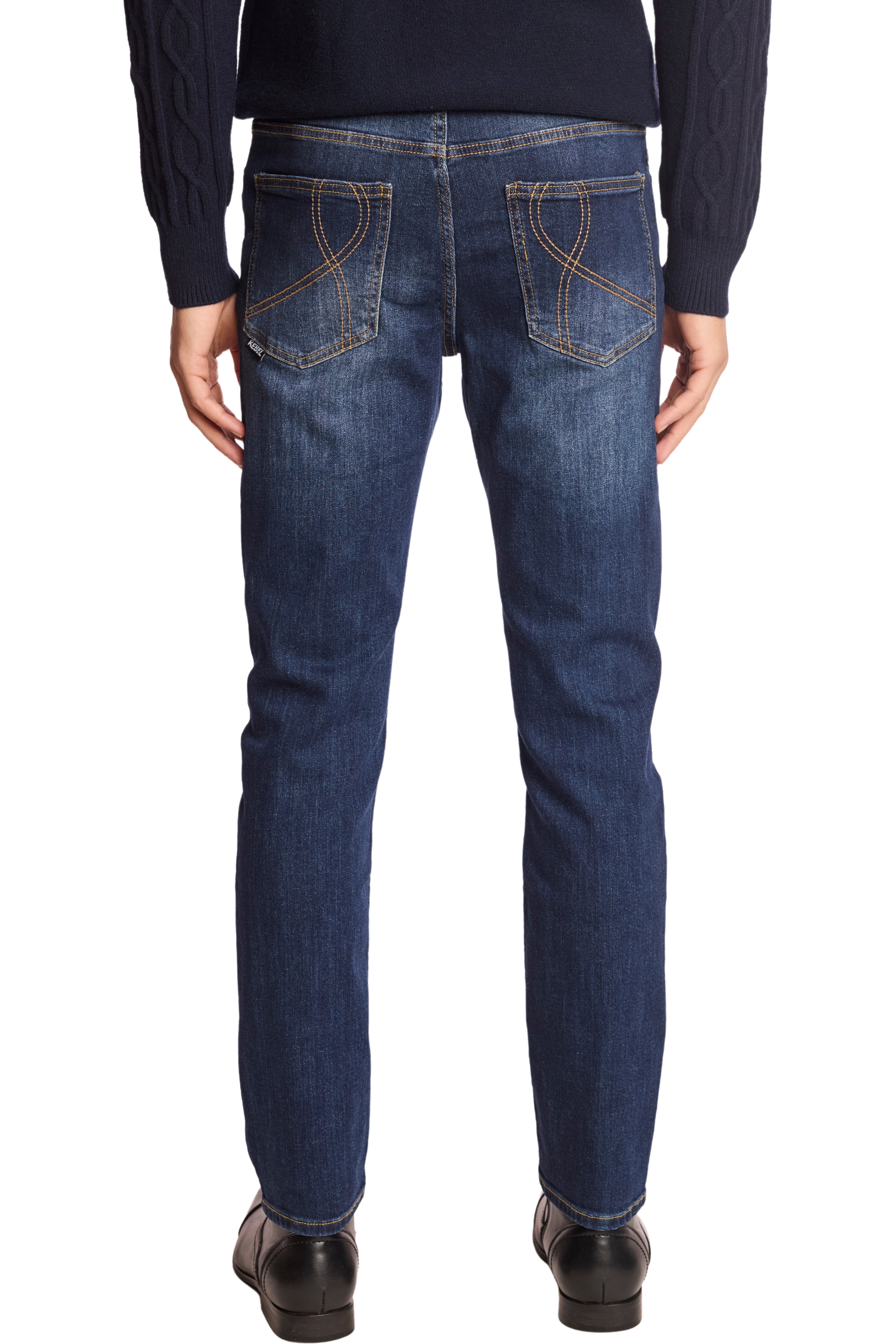 Rebel Denim Jeans - Dark Blue