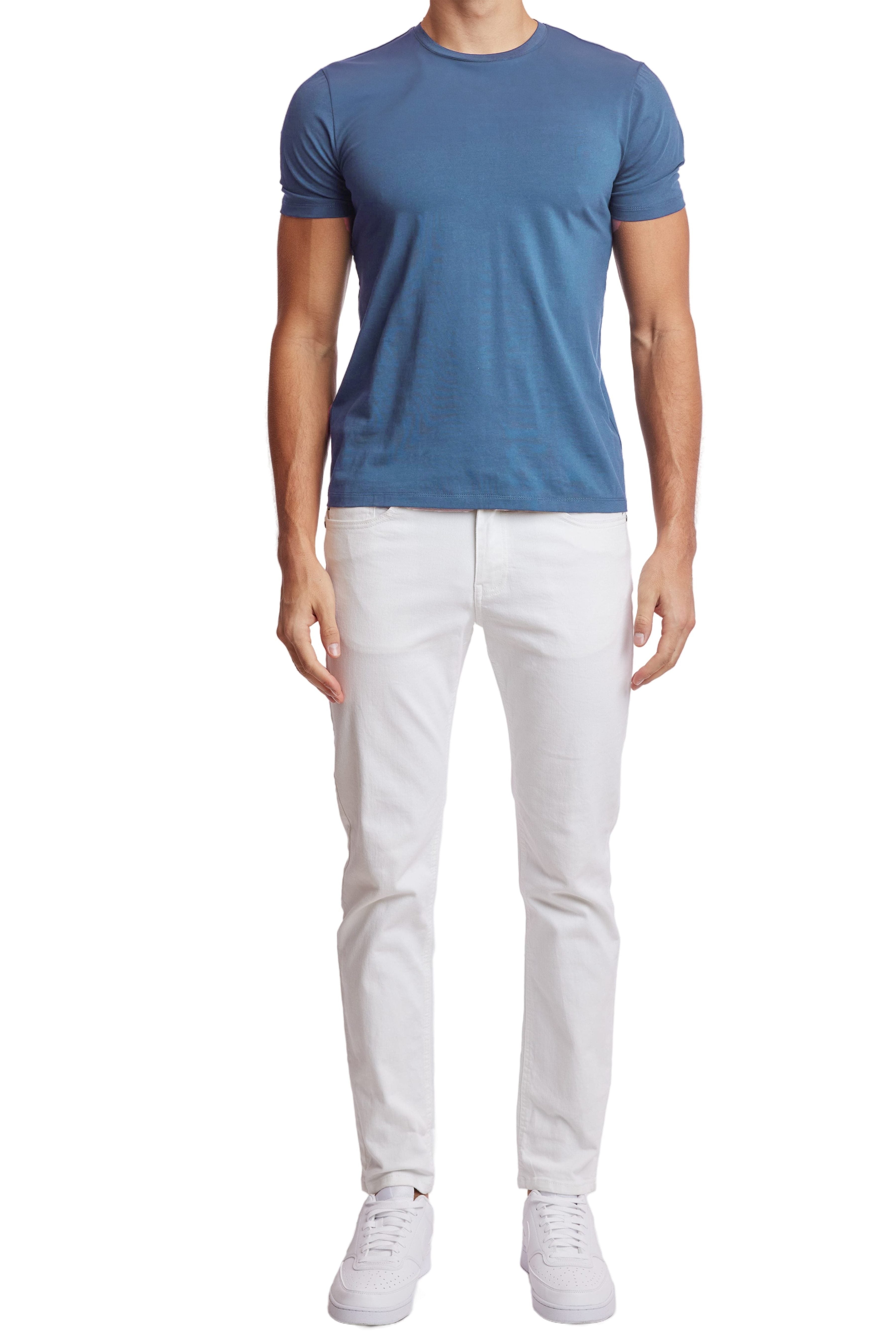 Lucas Crew T - Arctic Blue