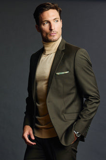  Dover Notch Jacket - slim - Dark Army Green