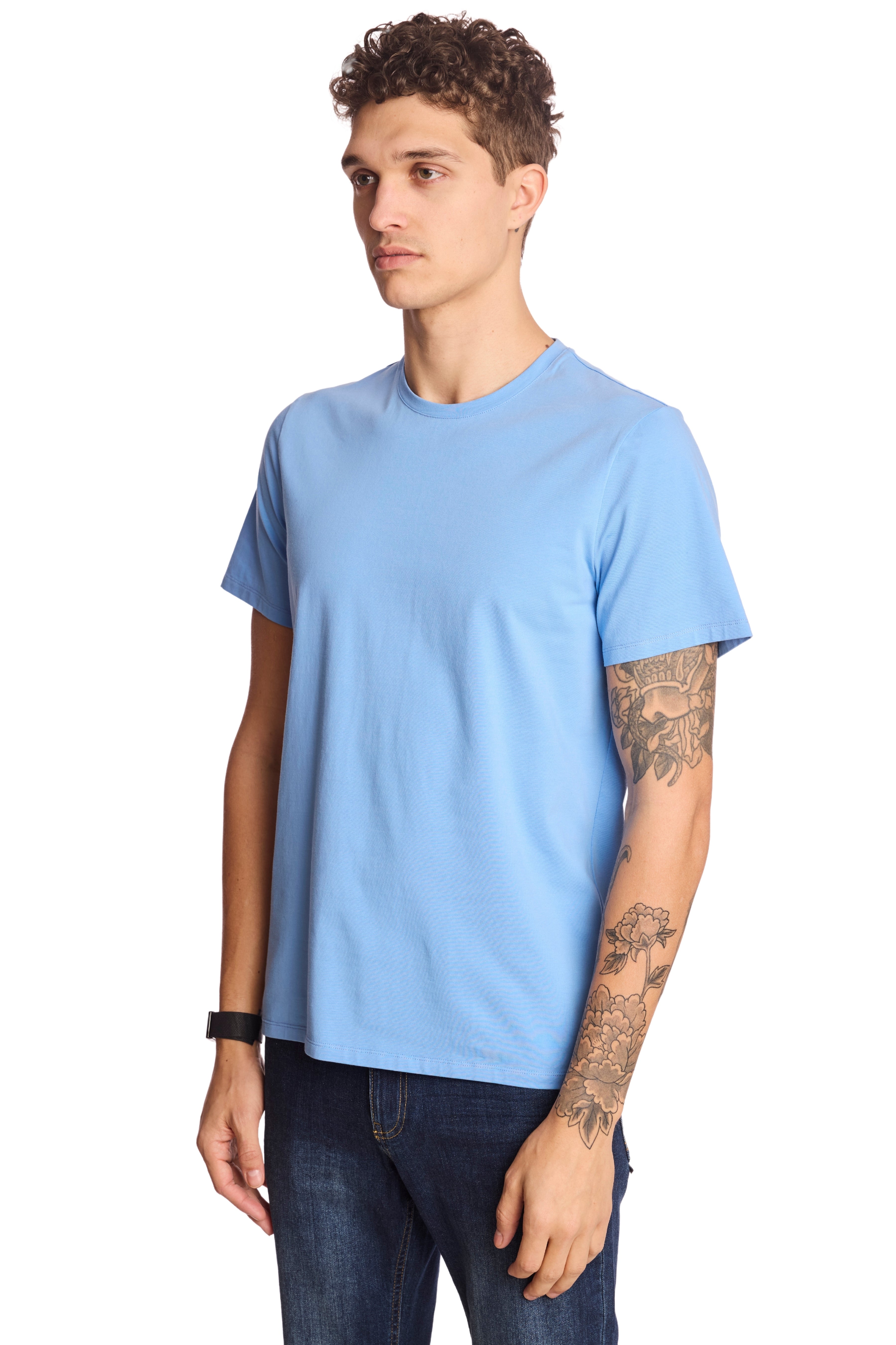 Lucas Crew T - Easy Blue