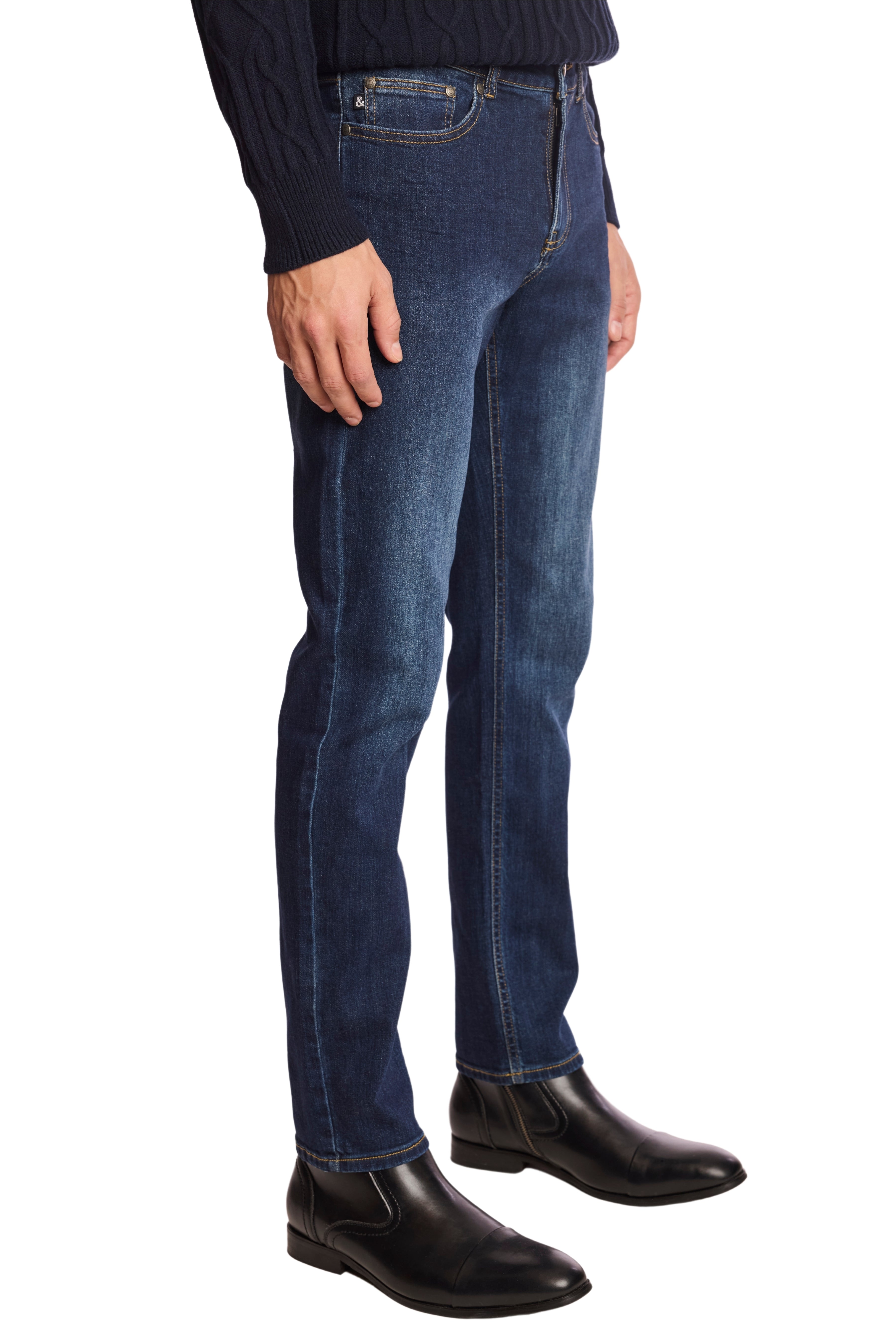 Rebel Denim Jeans - Dark Blue