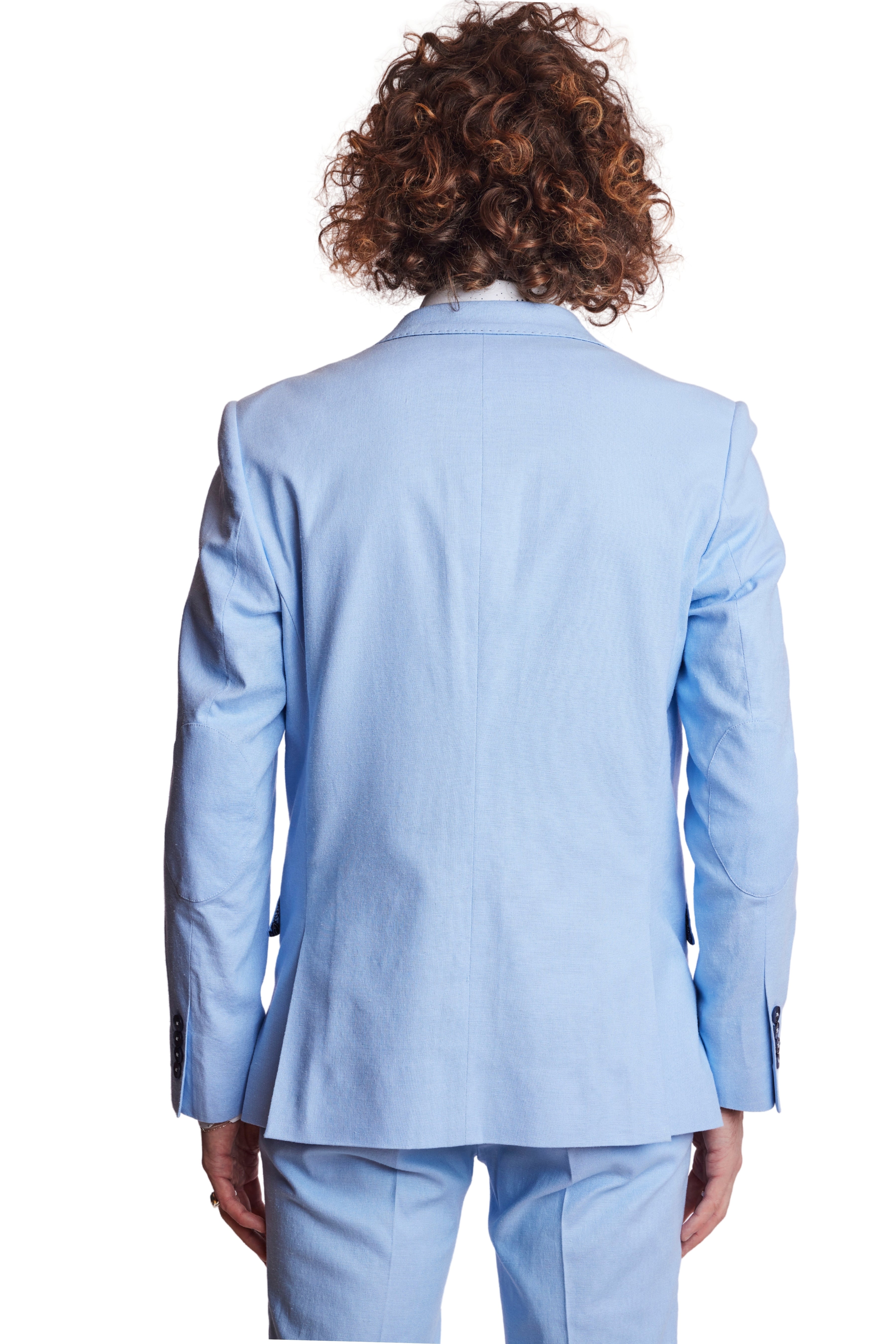 Dover Notch Jacket  - slim - Baby Blue