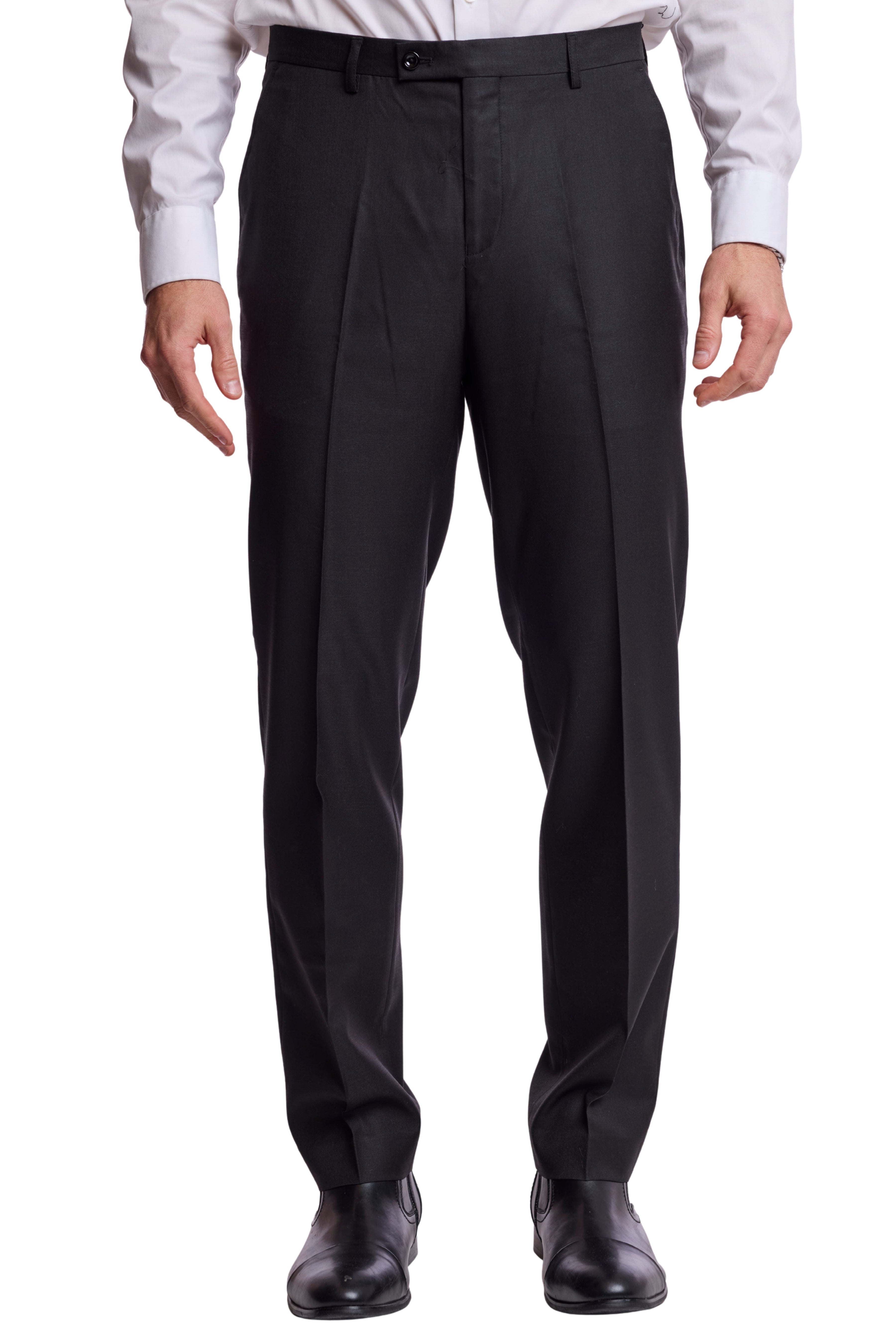 Modern Fit - Downing Pants - Soft Black Shark