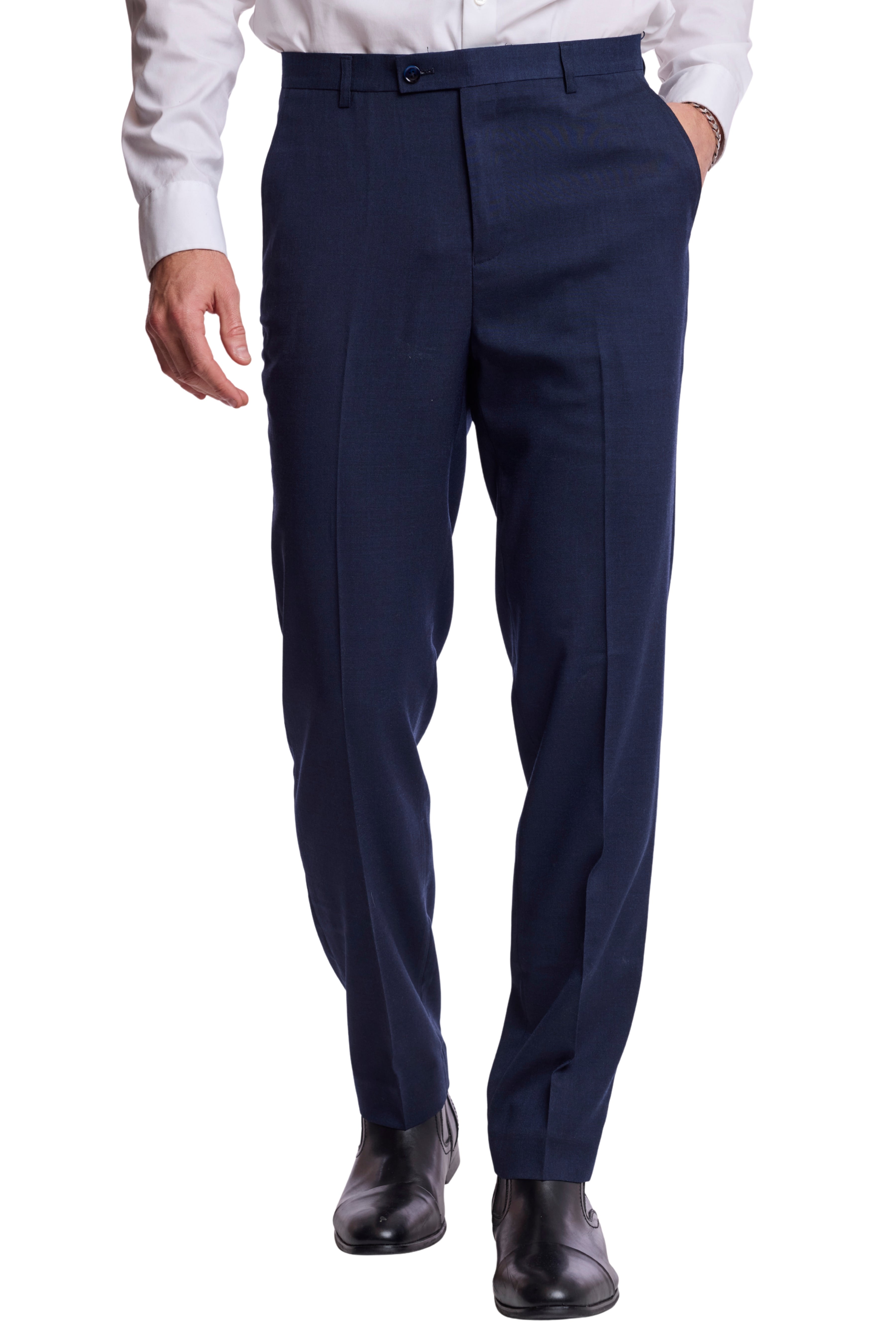 Modern Fit - Downing Pants - Naval Blue