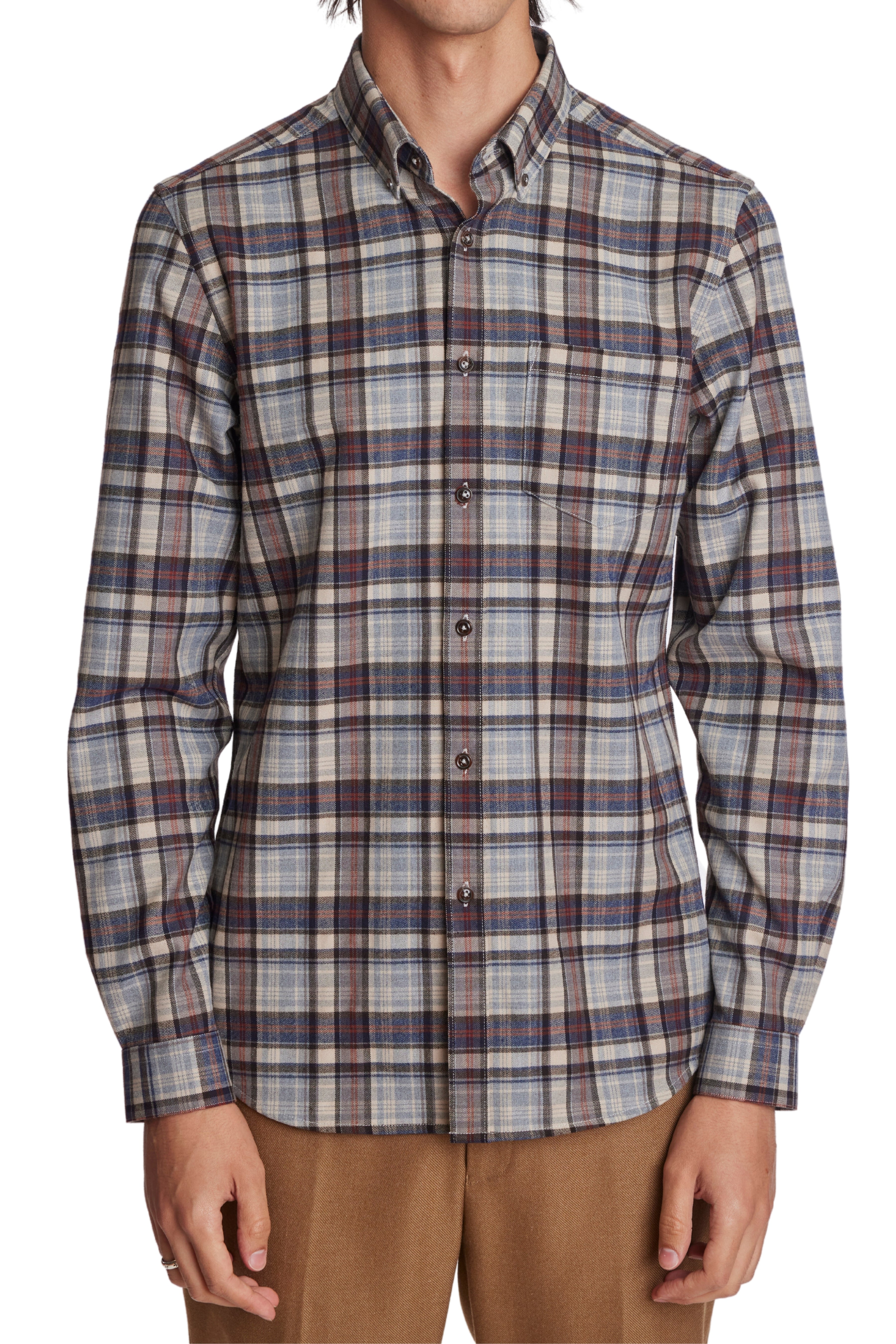 Brian Button Down Shirt - Winter Flanel