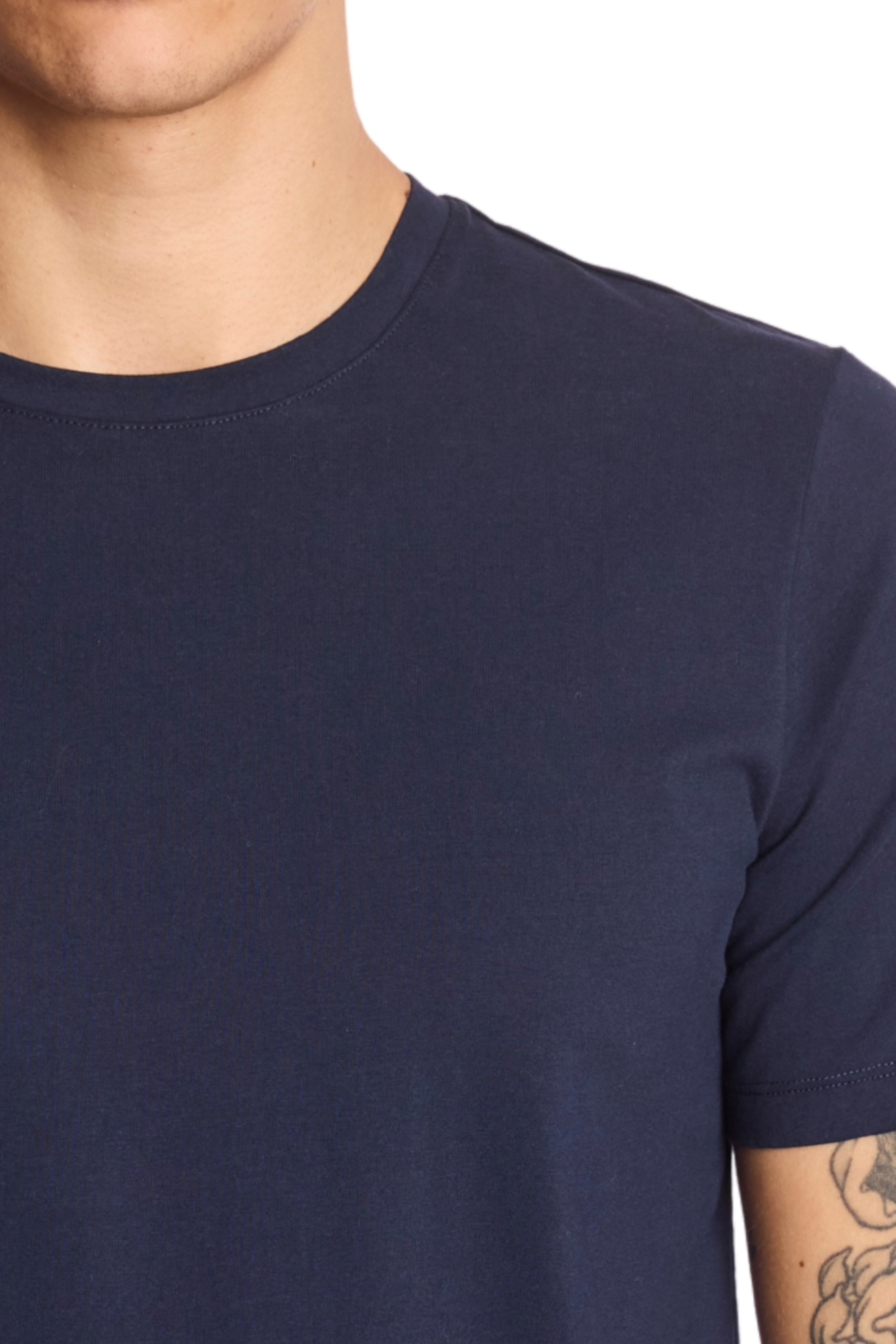 Lucas Crew T-shirt - Navy Blue