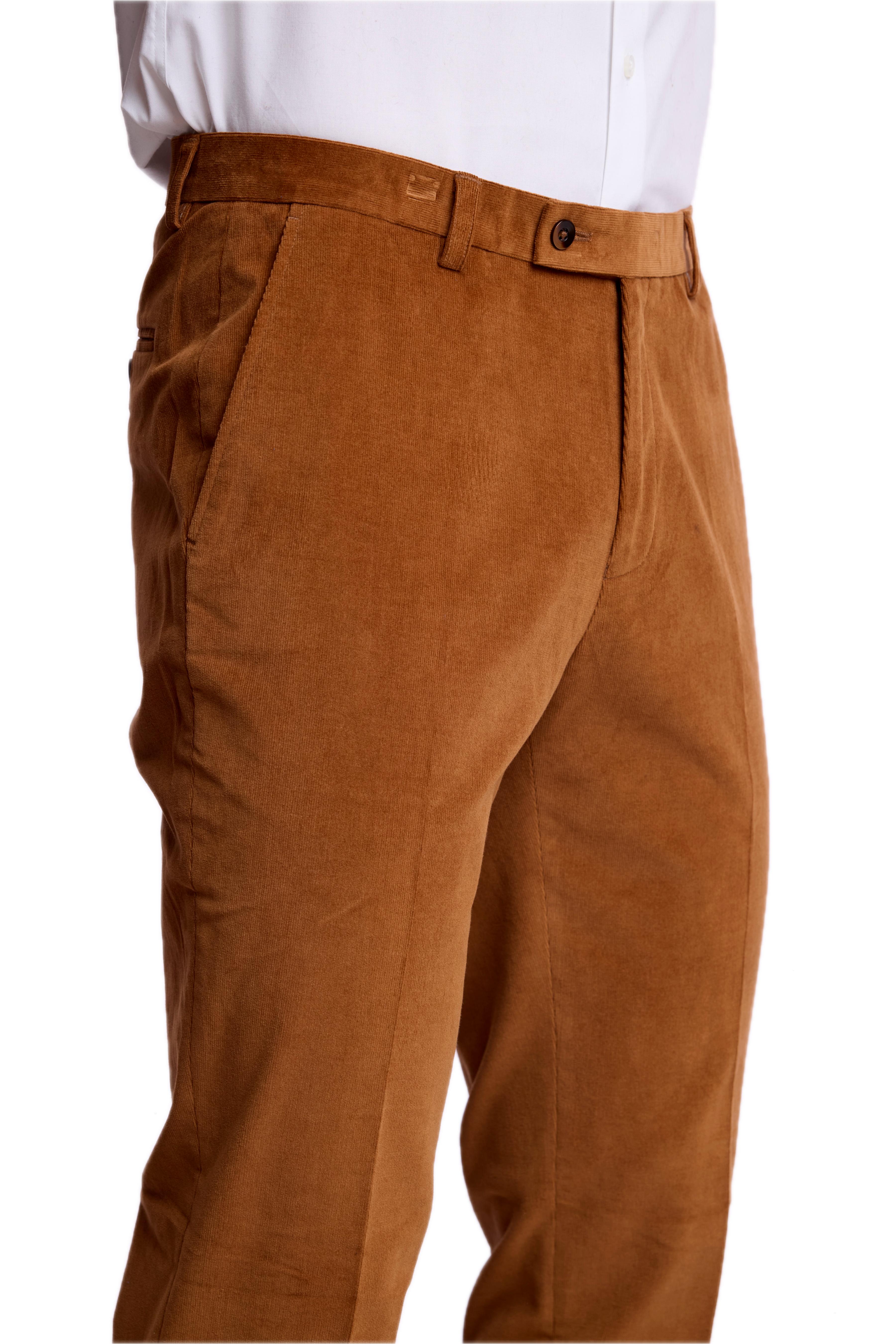 Downing Pants - slim - Caramel Coffee
