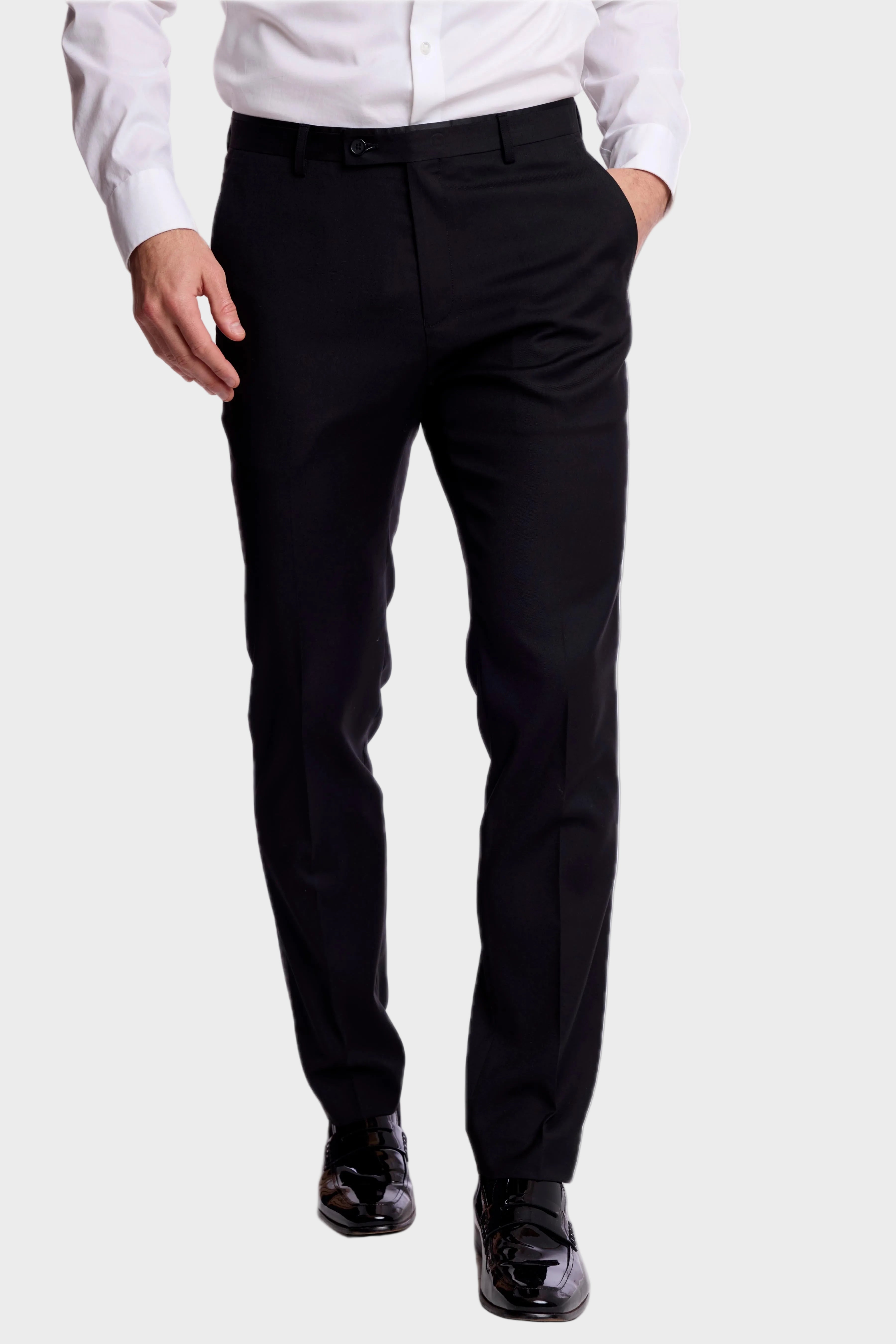 Sloane Stretch Tux Pants - slim - New Black