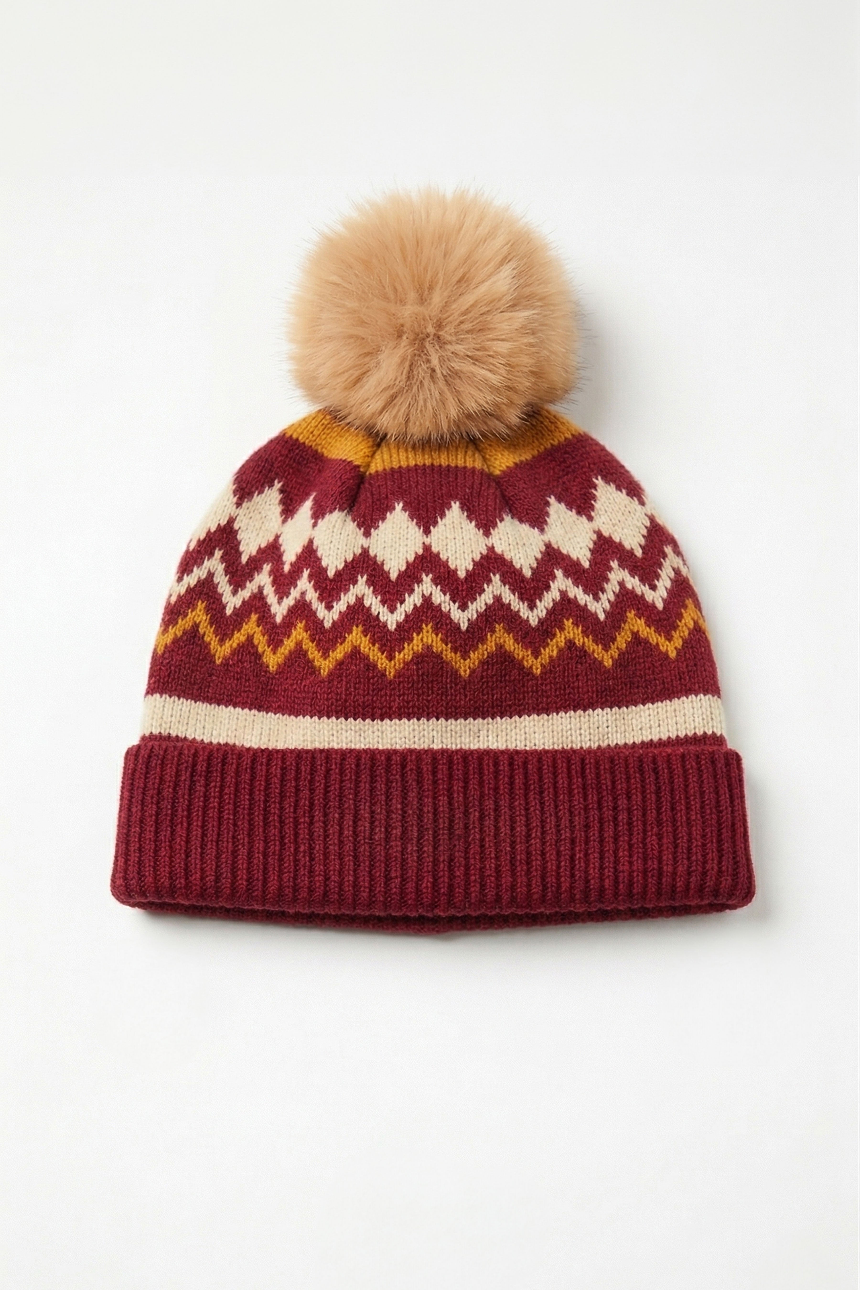 Slopes Beanie - Cranberry Pecan