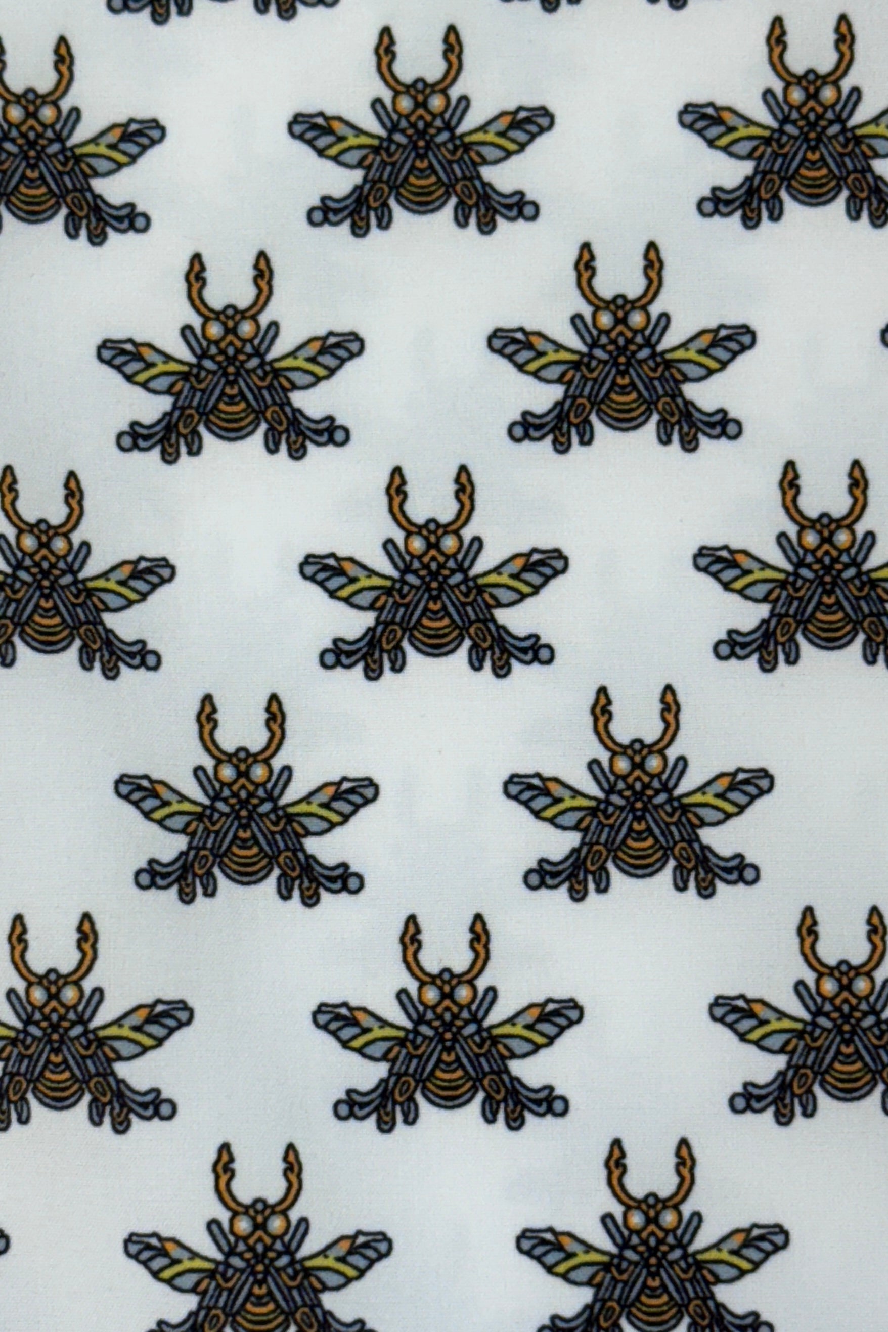 Gilligan Swim Trunks - White Bees