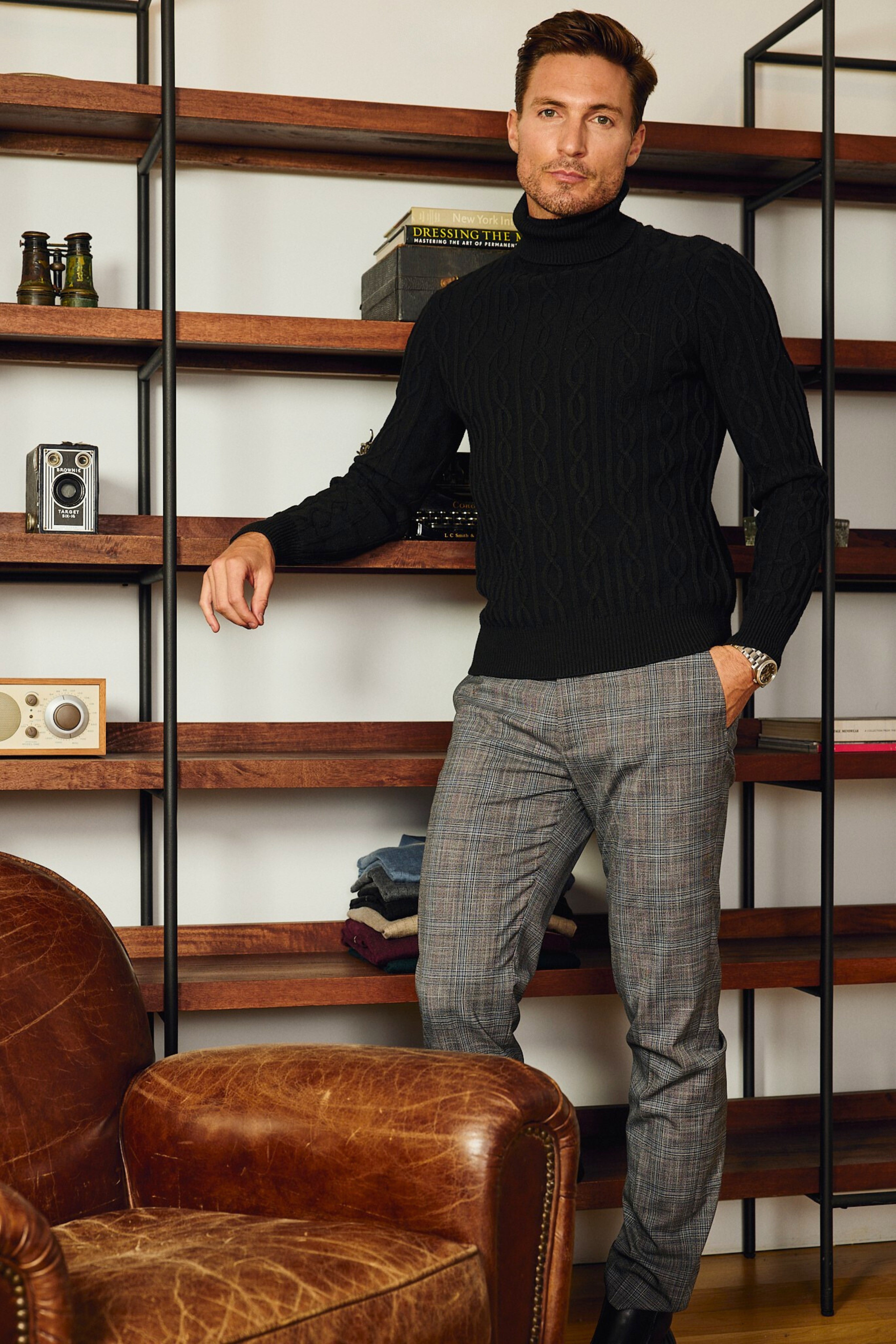 Chunky Turtleneck - Nightfall