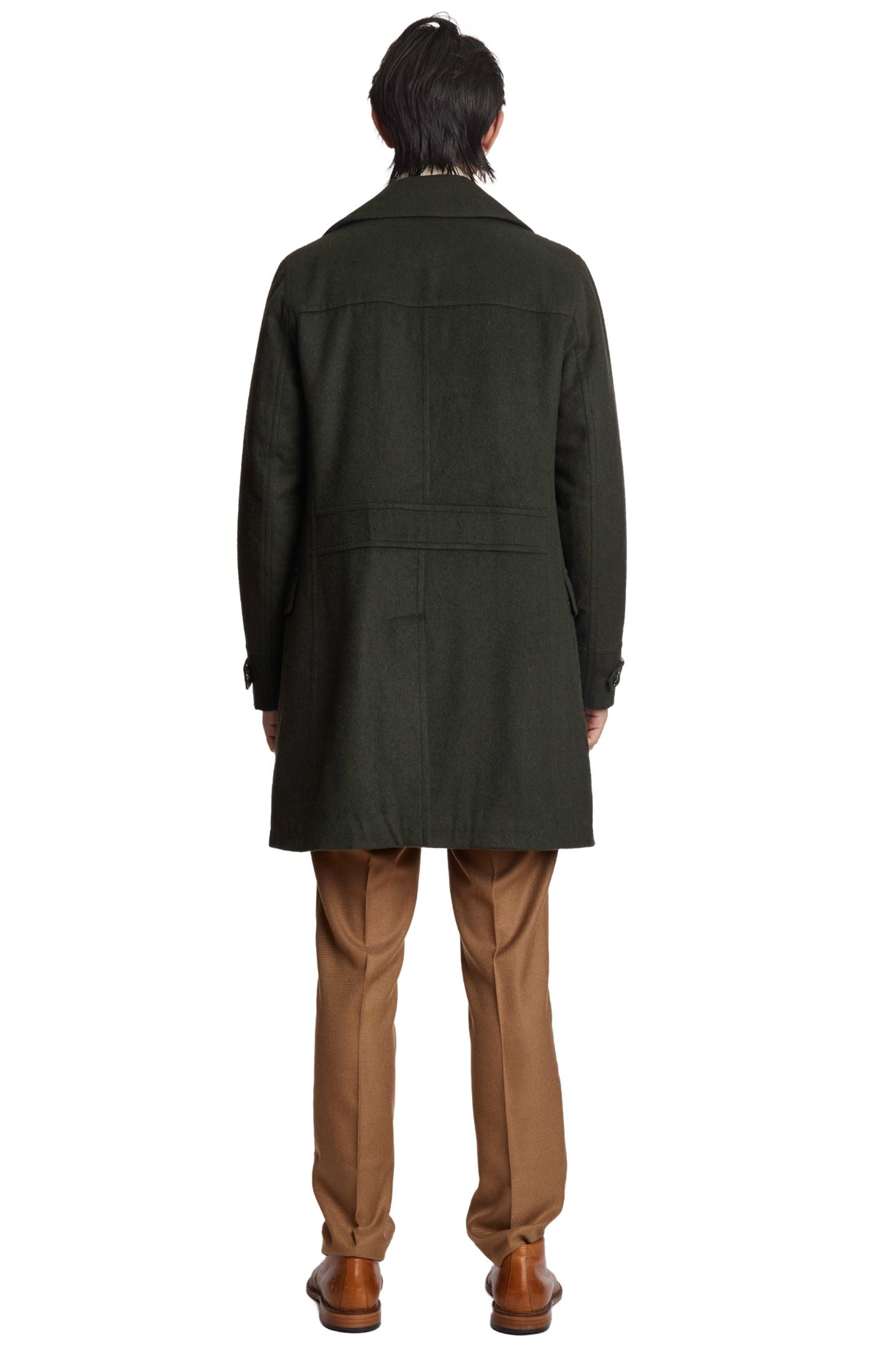 DB Overcoat  - Loden Olive