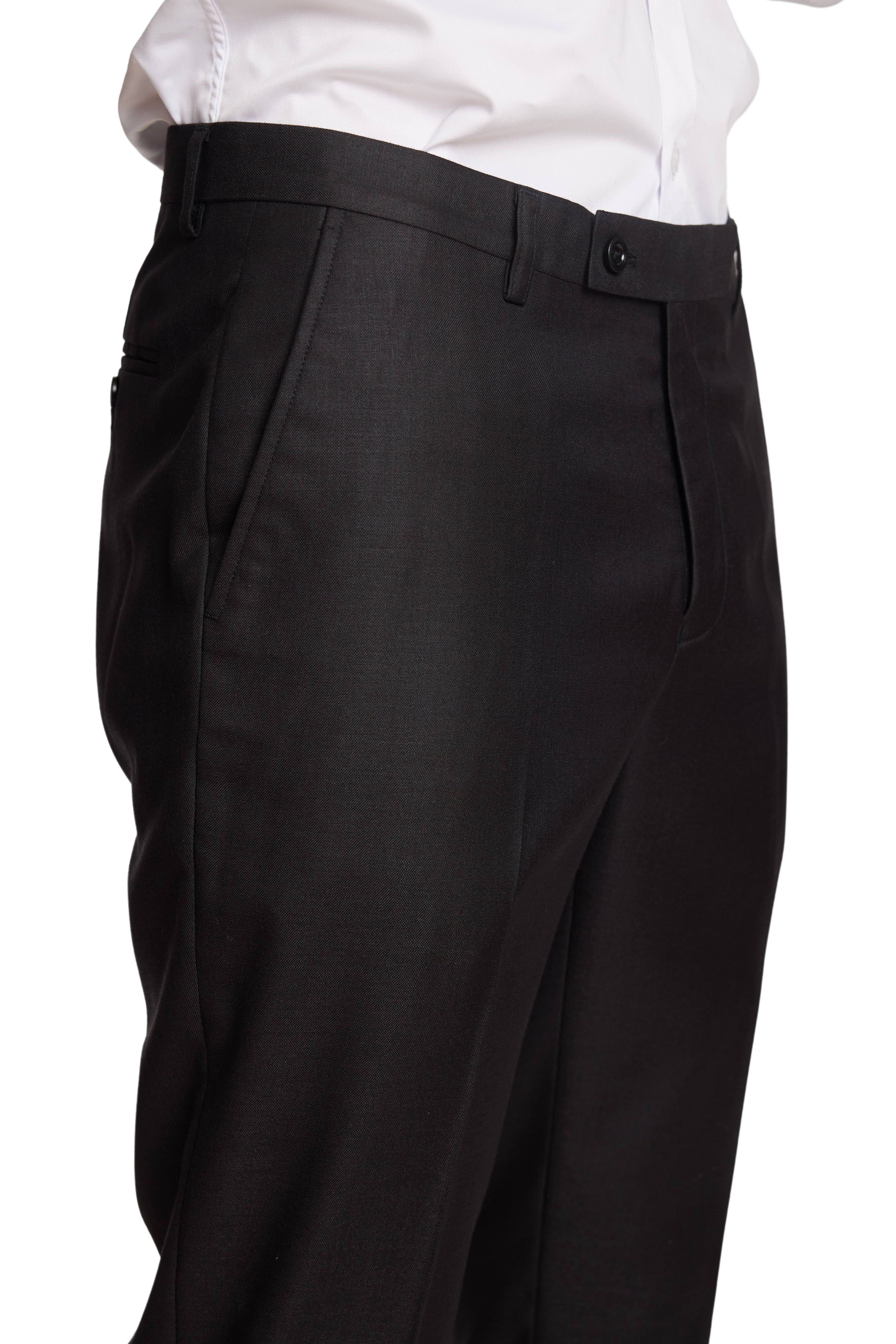 Modern Fit - Downing Pants - Soft Black Shark