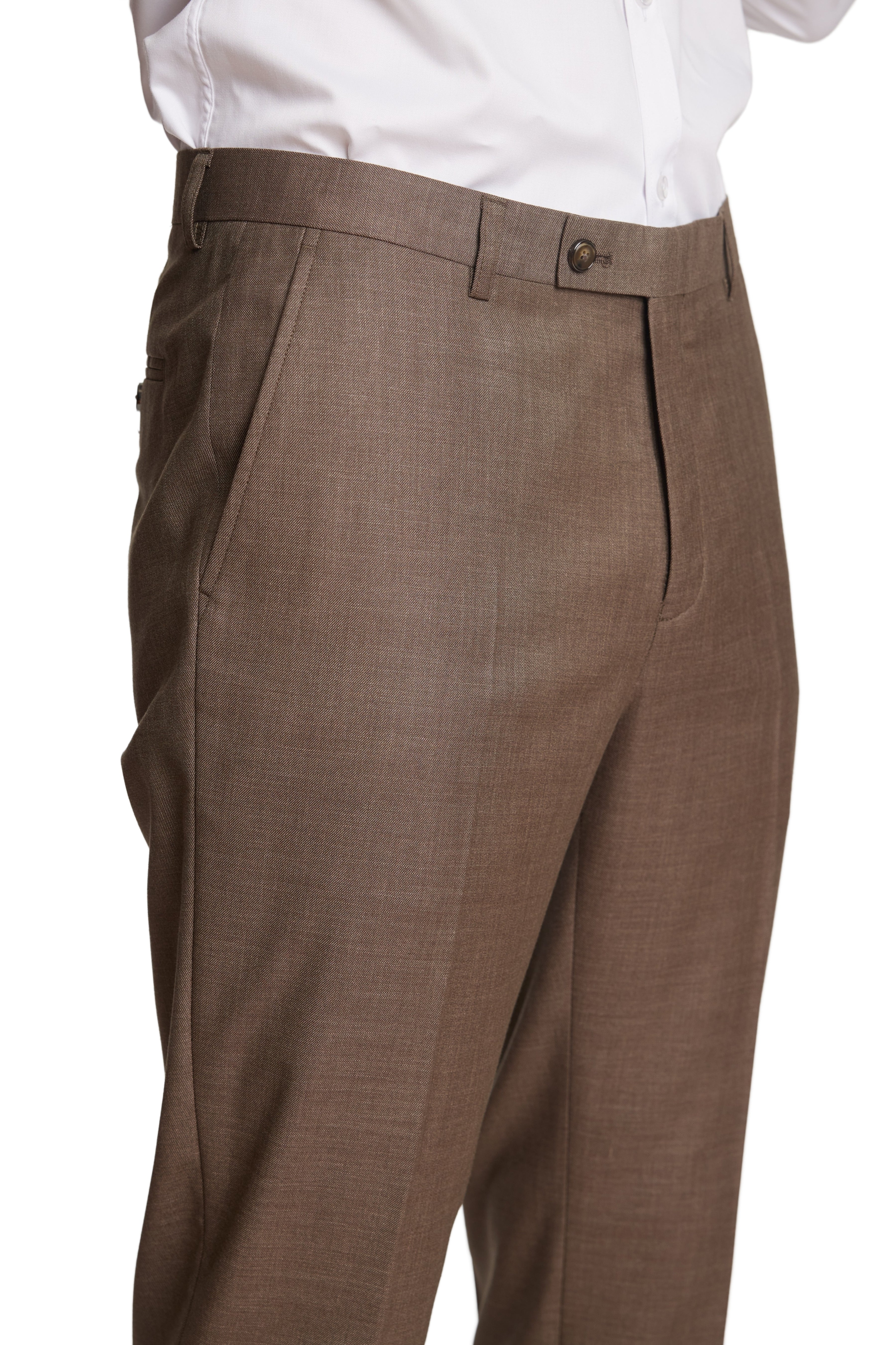 Modern Fit - Downing Pants - Dark Khaki Shark