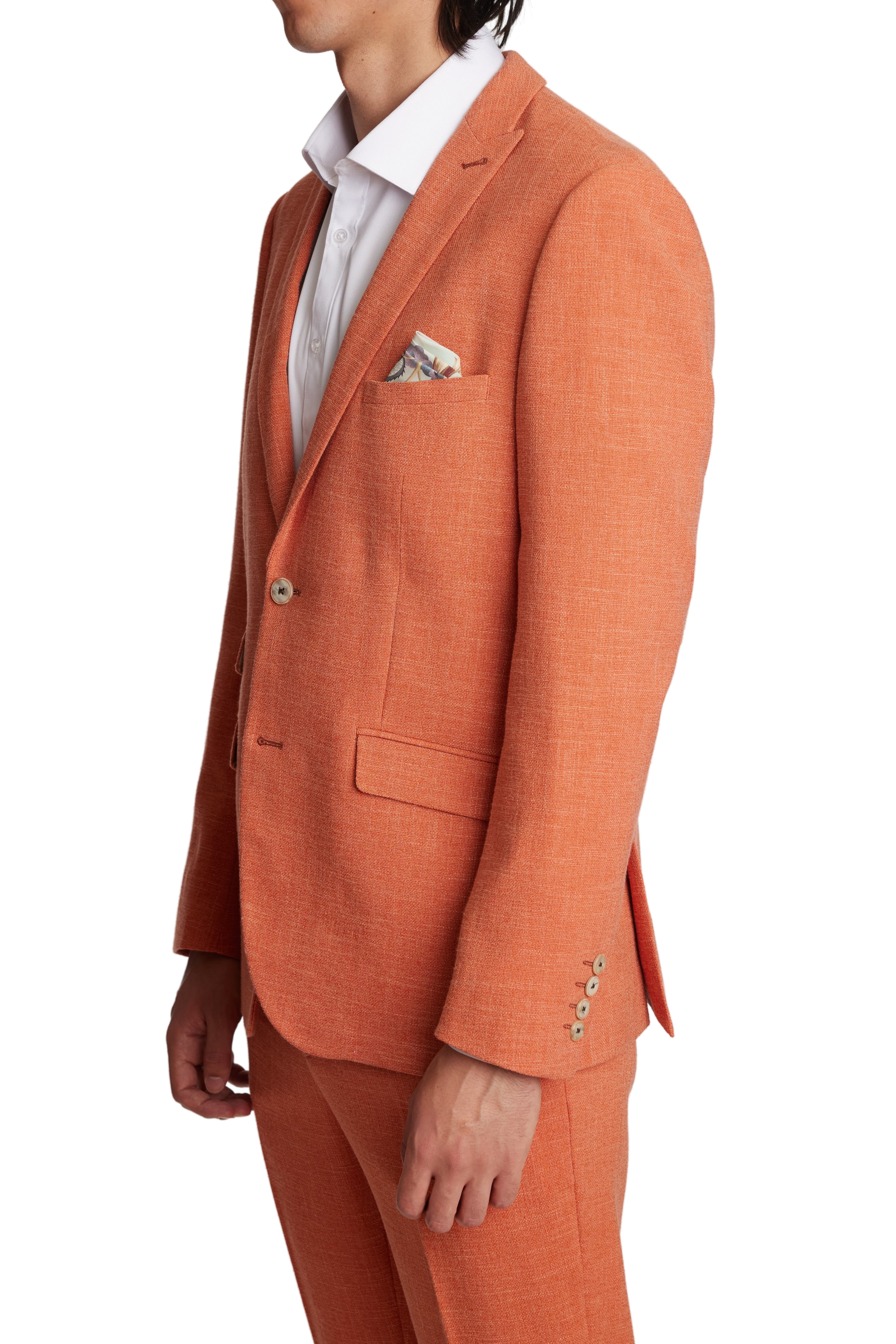 Ashton Peak Jacket - slim - Orange Frappe