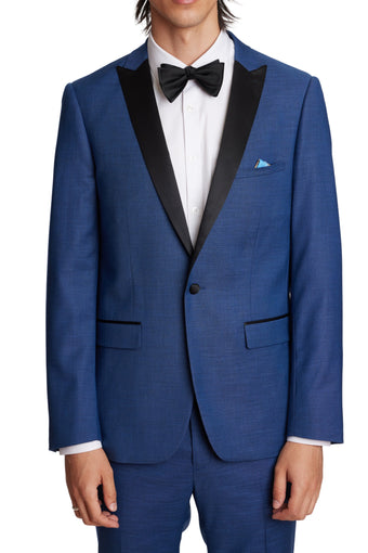 Grosvenor Peak Tux Jacket - slim - Dark Blue Shark