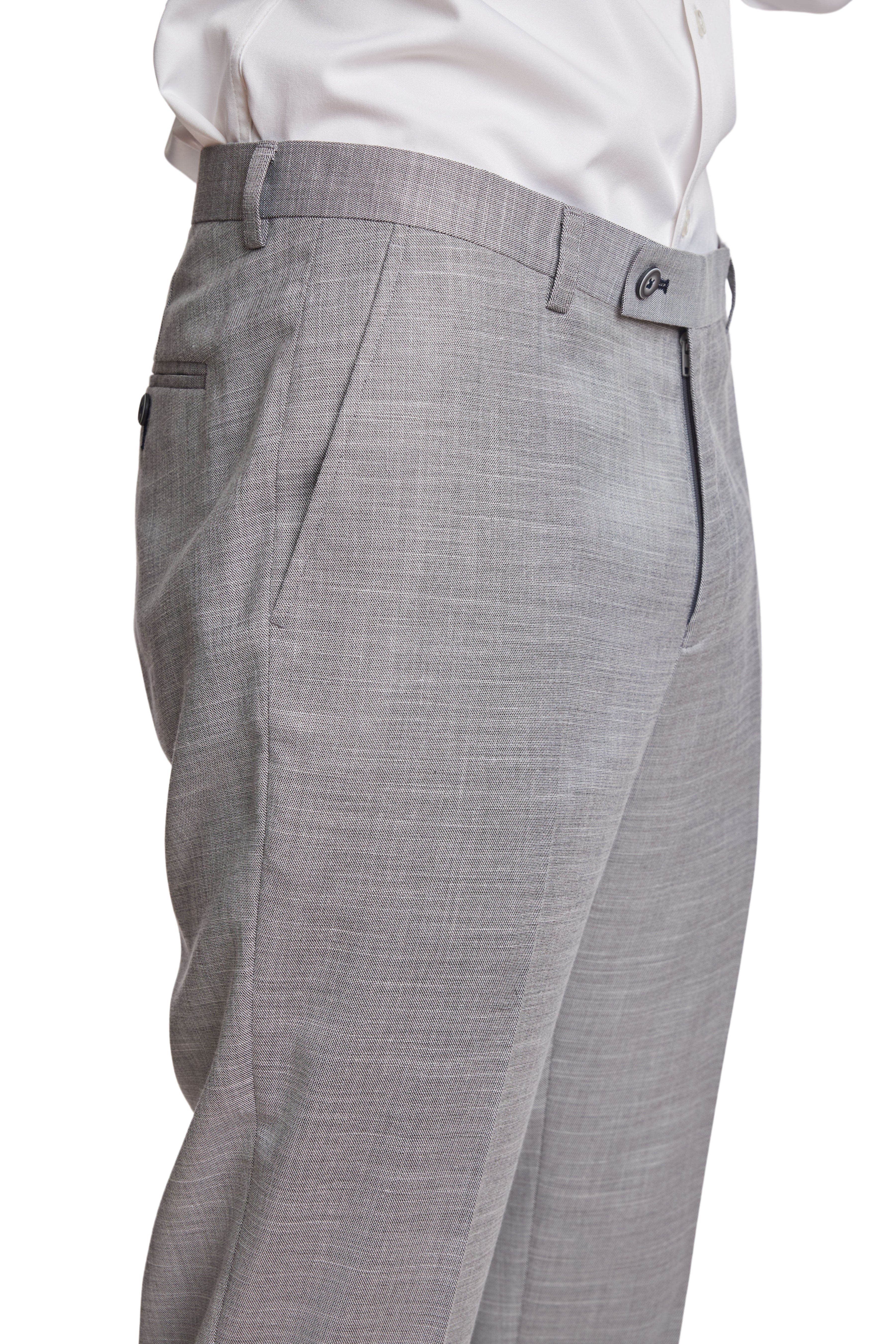 Modern Fit - Downing Pants - Light Grey Shark