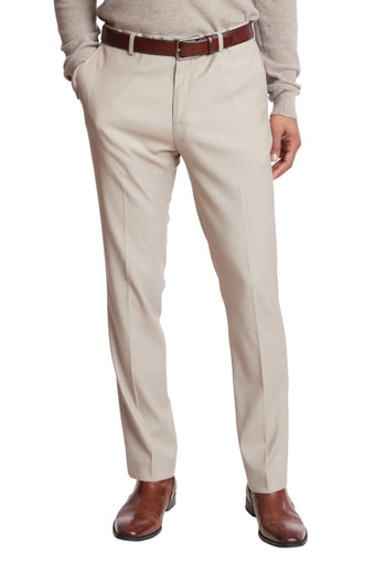 Downing Pants - slim - Oatmeal Melange