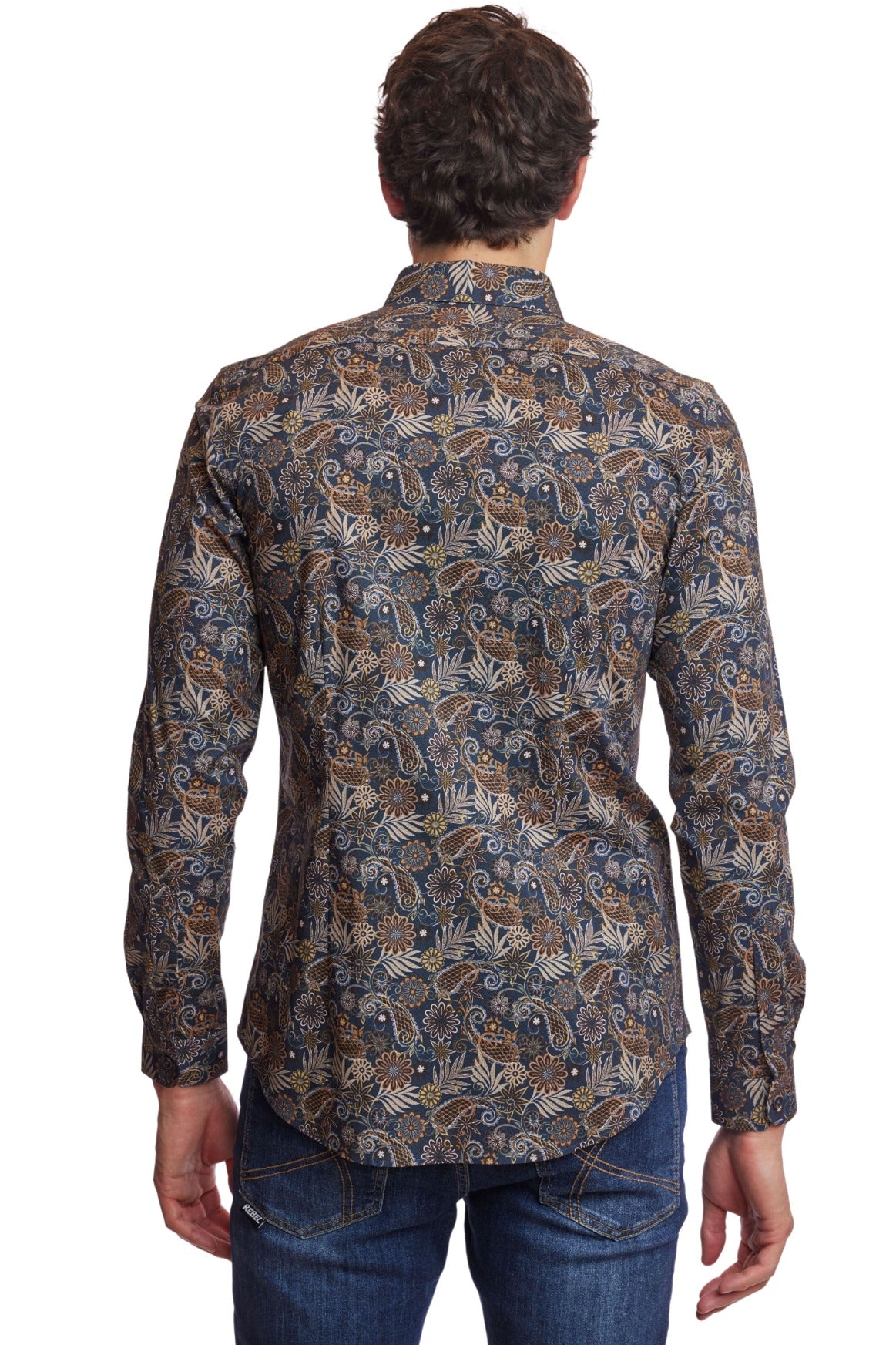 Brian Button Down Shirt - Spirograph