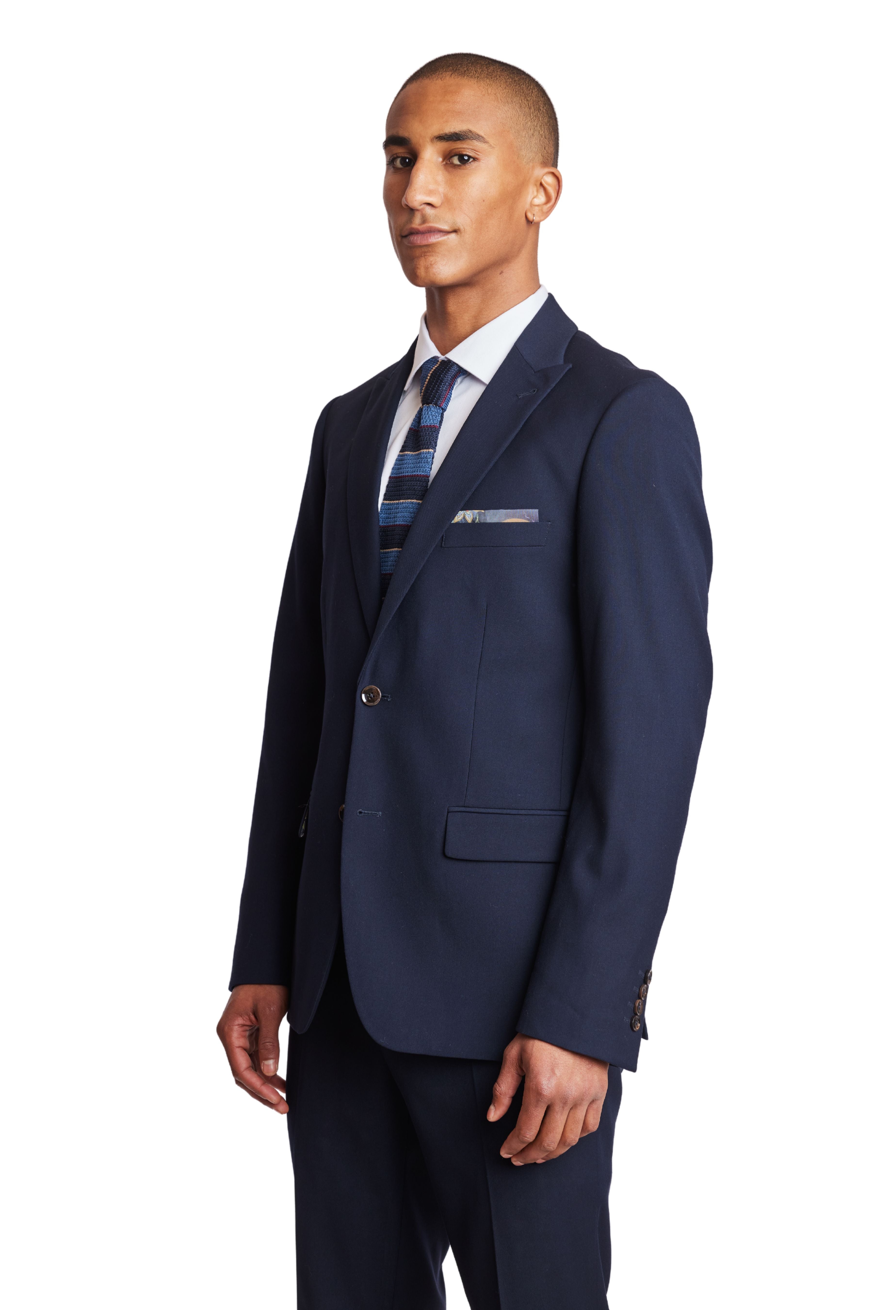 Ashton Peak Jacket - slim - Navy Blue