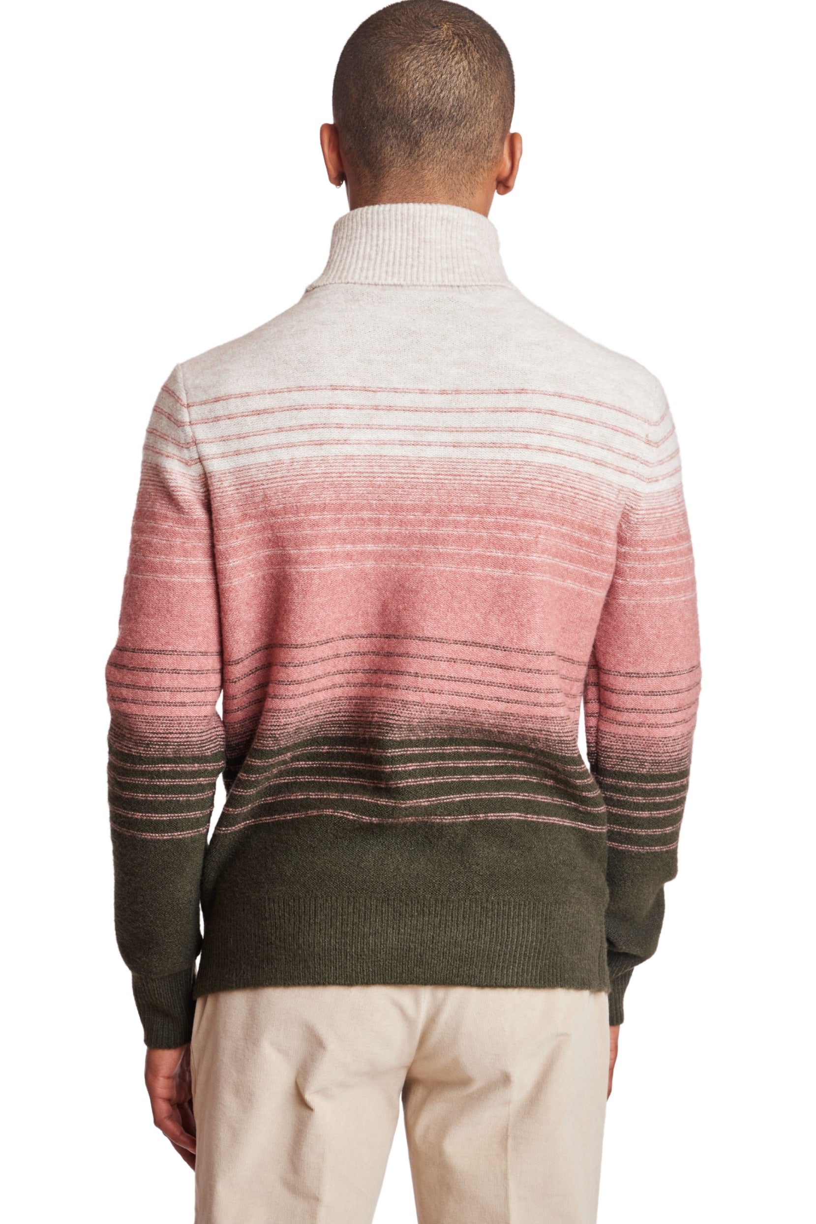 Soft Hombre Chunky Turtleneck - Pink Sage