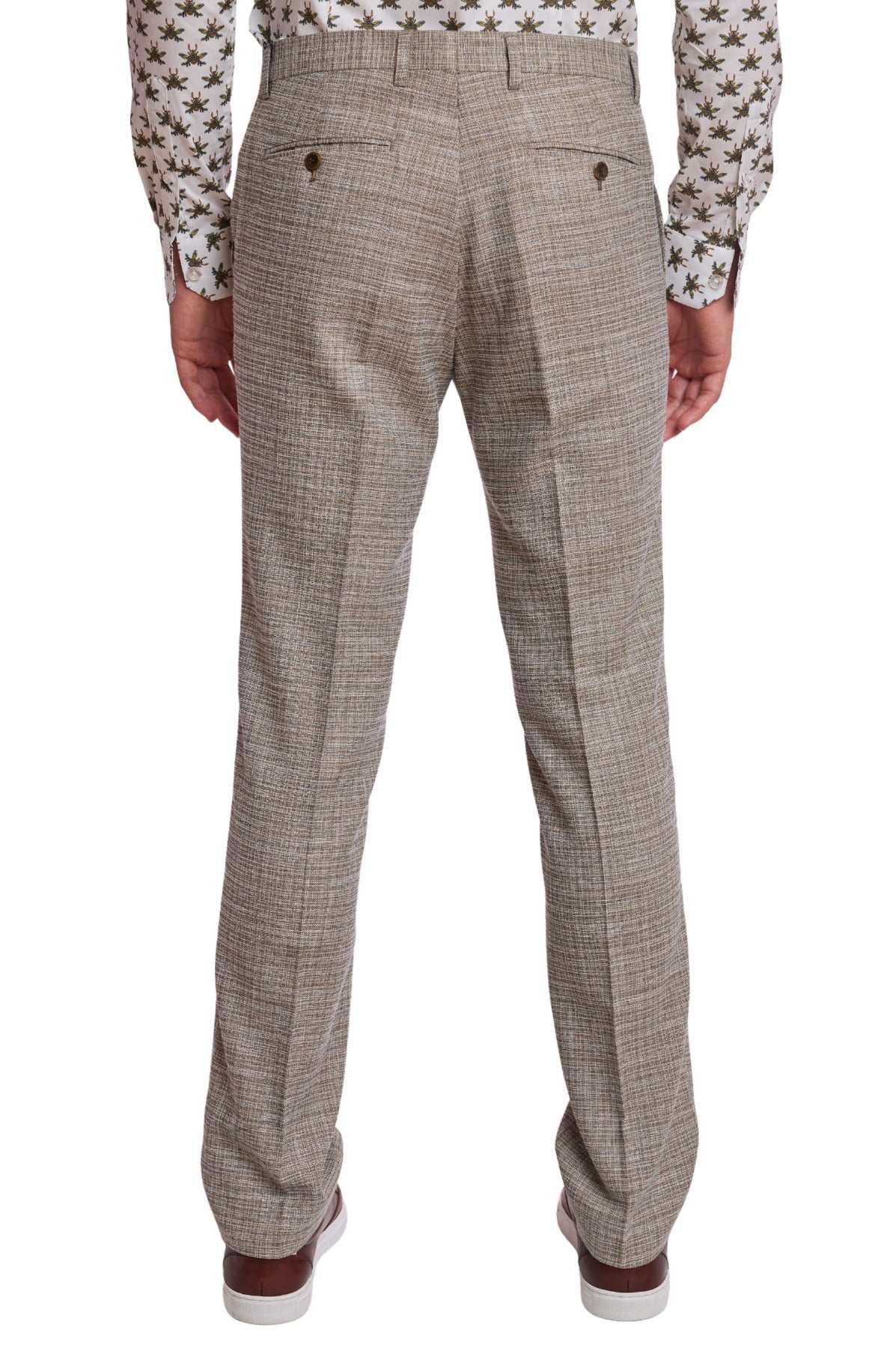 Downing Pants - slim - Sage Cream Texture – Paisley & Gray