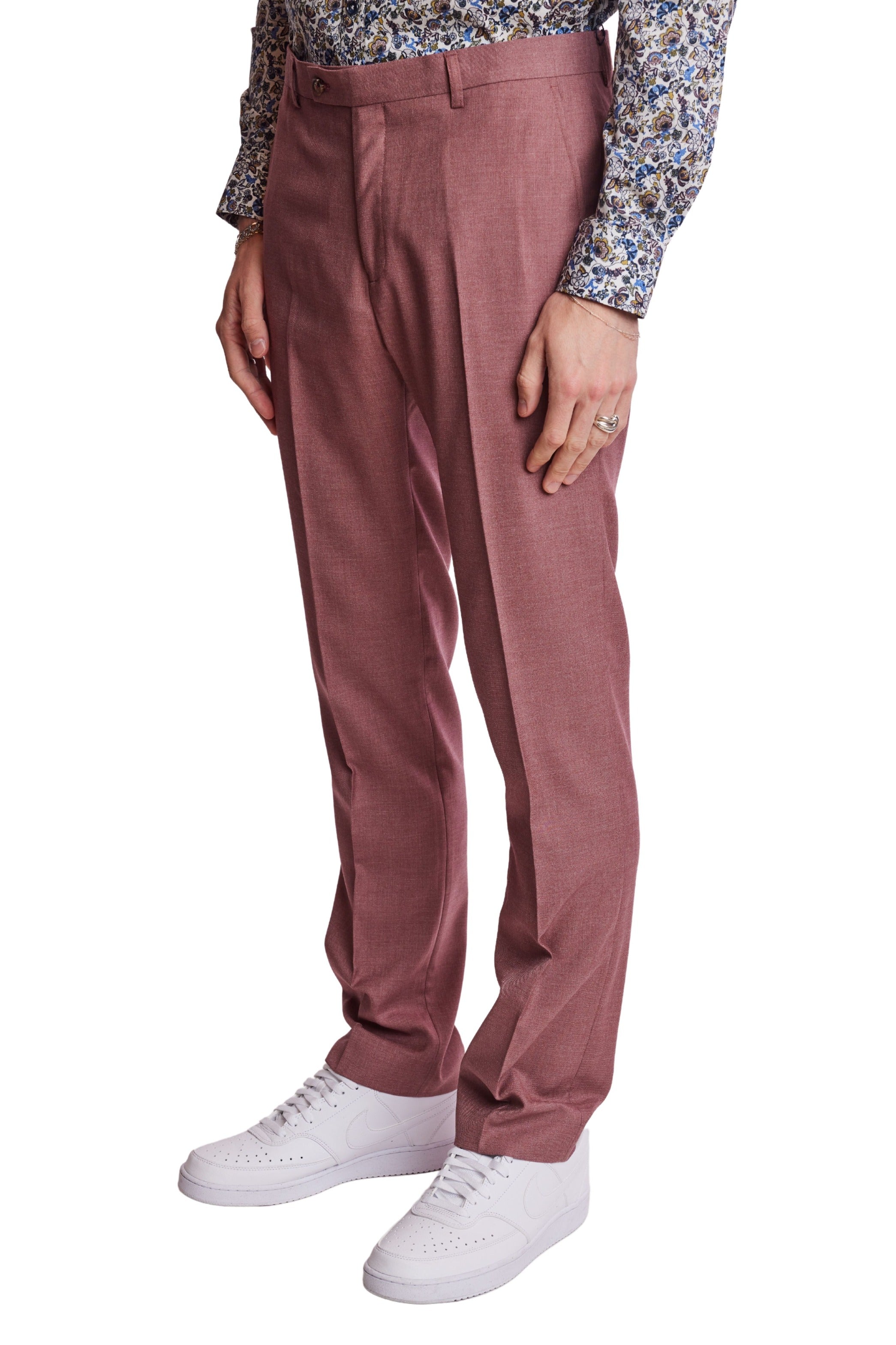 Downing Pants - slim - Dusty Pink