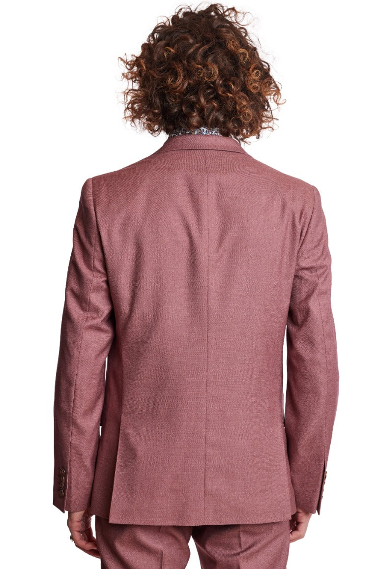 Dover Notch Jacket  - slim - Dusty Pink