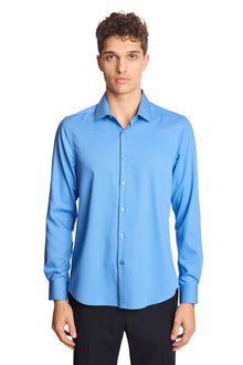  Parker Pointed Collar Shirt - Easy Blue