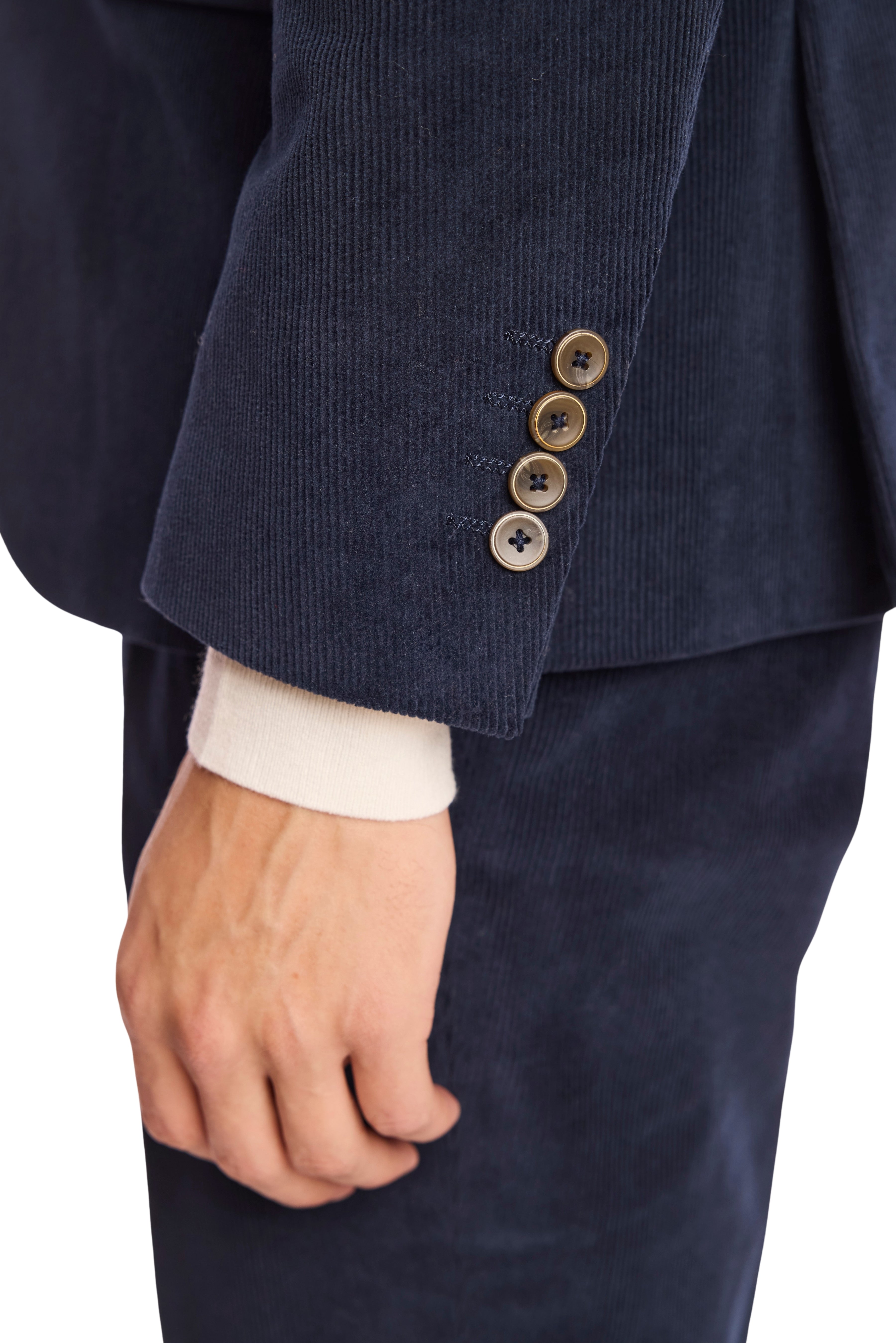 Dover Notch Jacket - slim - Deep Navy Cord