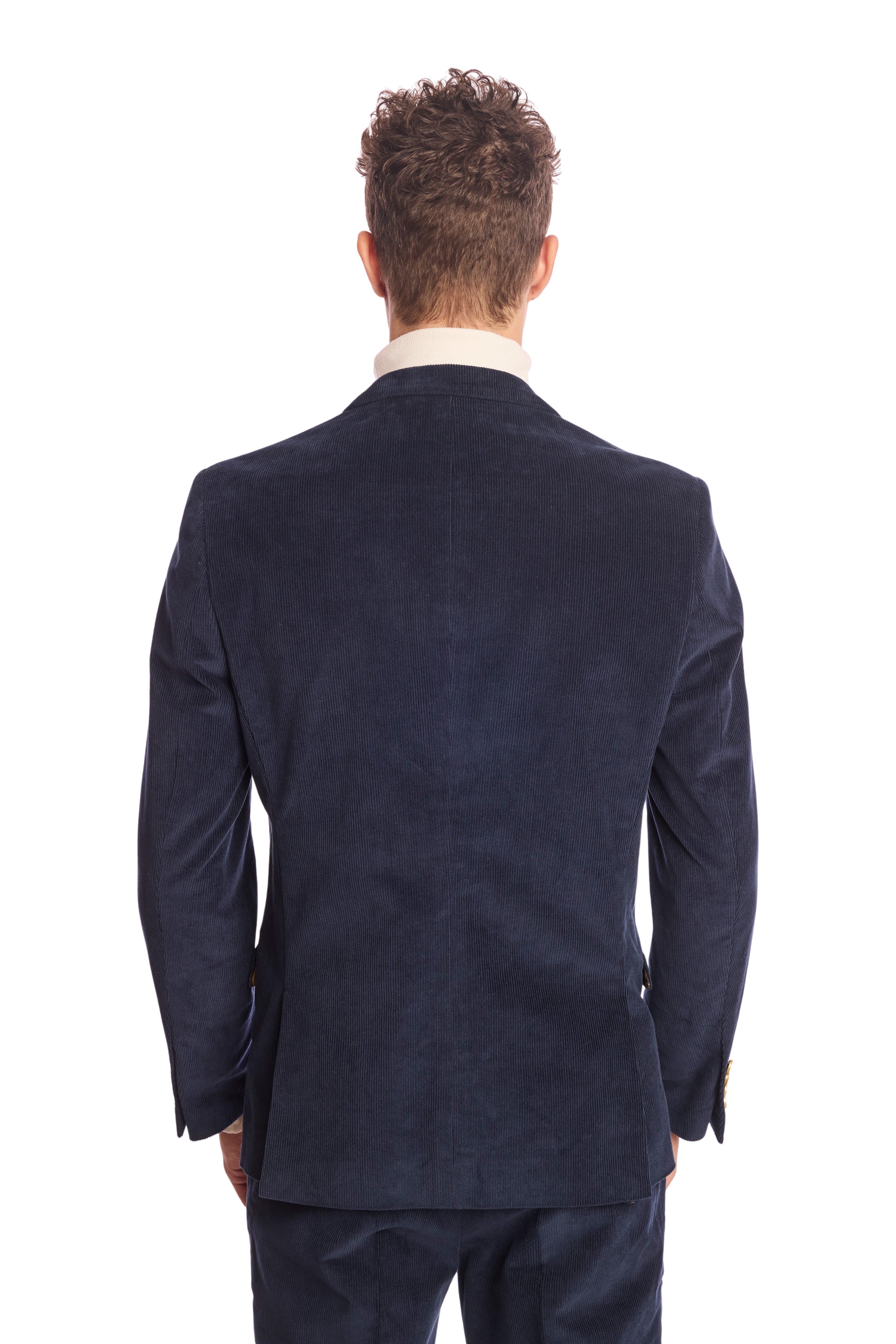 Dover Notch Jacket - slim - Deep Navy Cord