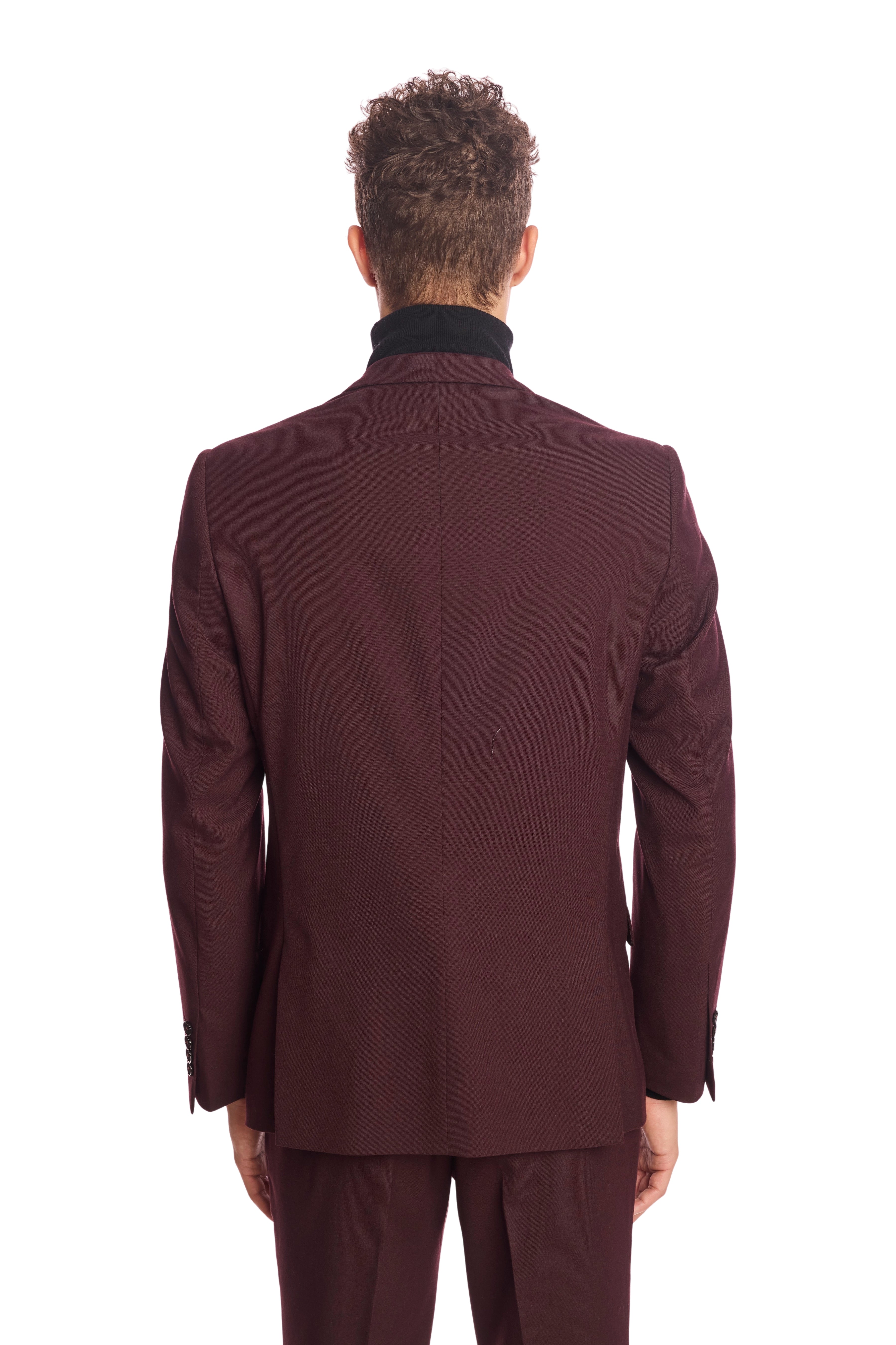 Dover Notch Jacket - slim - Burgundy Winter Wine