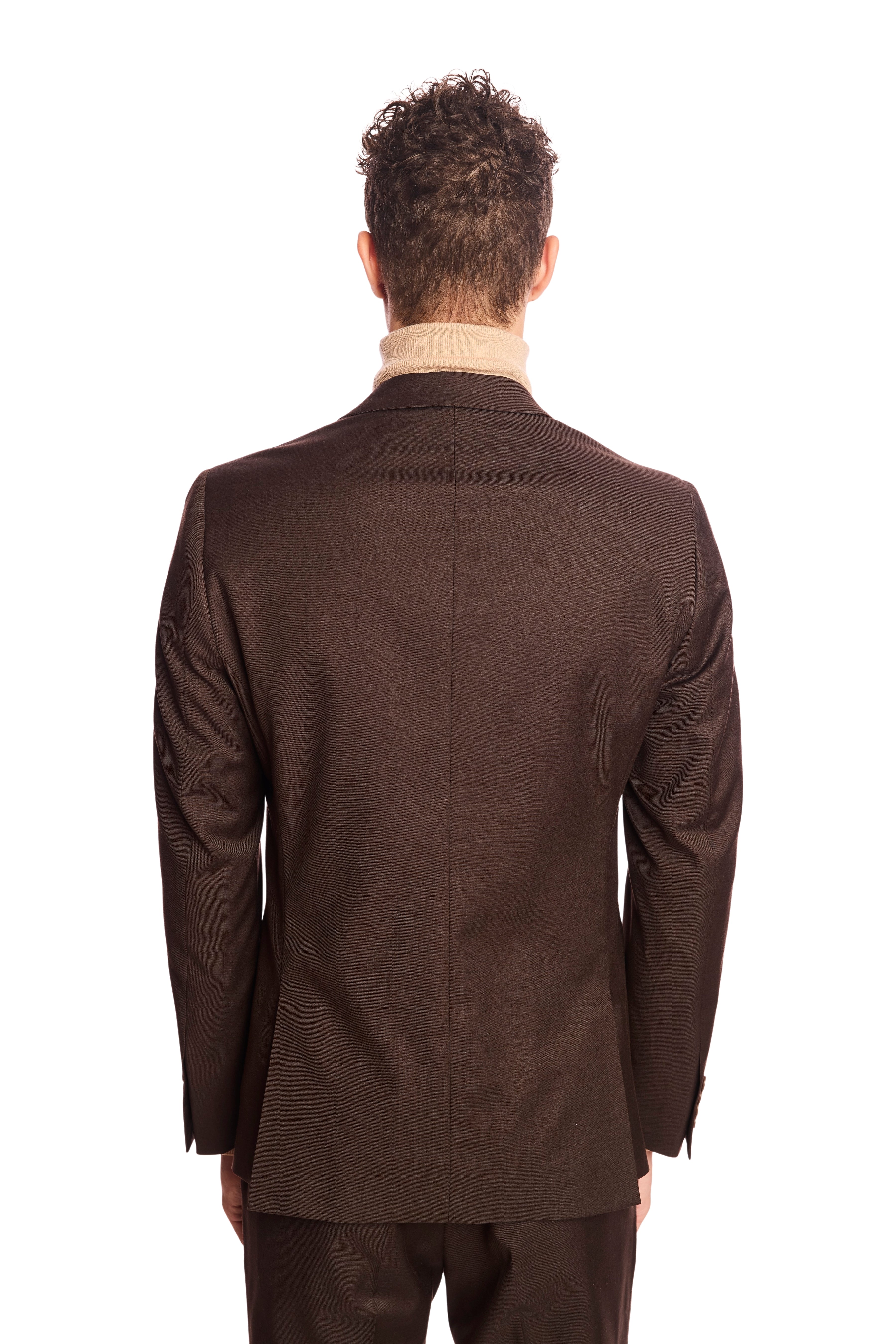 Dover Notch Jacket - slim - Dark Chocolate