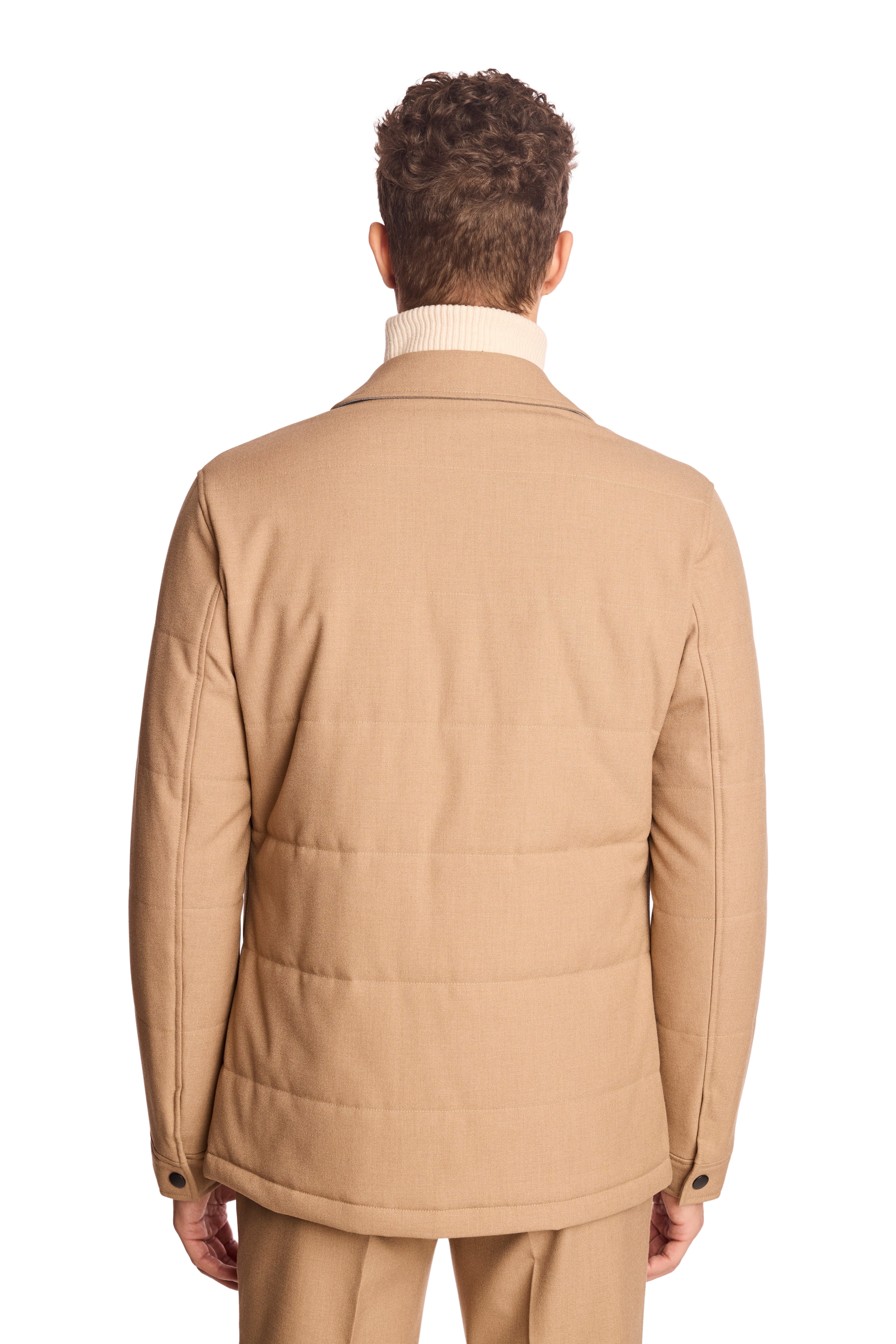 Quincy Quilted Jacket - Light Camel
