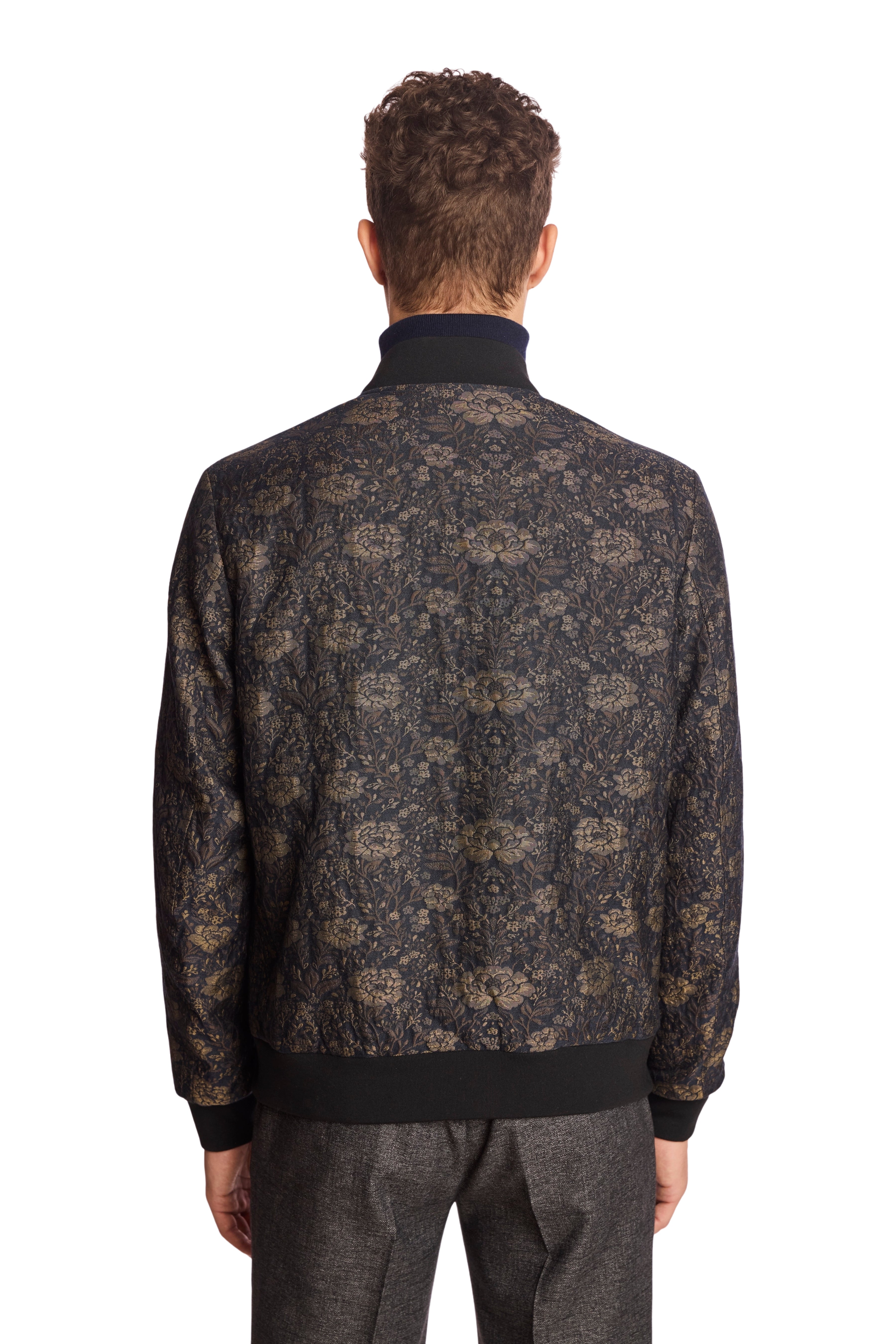 Hyde Bomber Jacket - Blue Multi