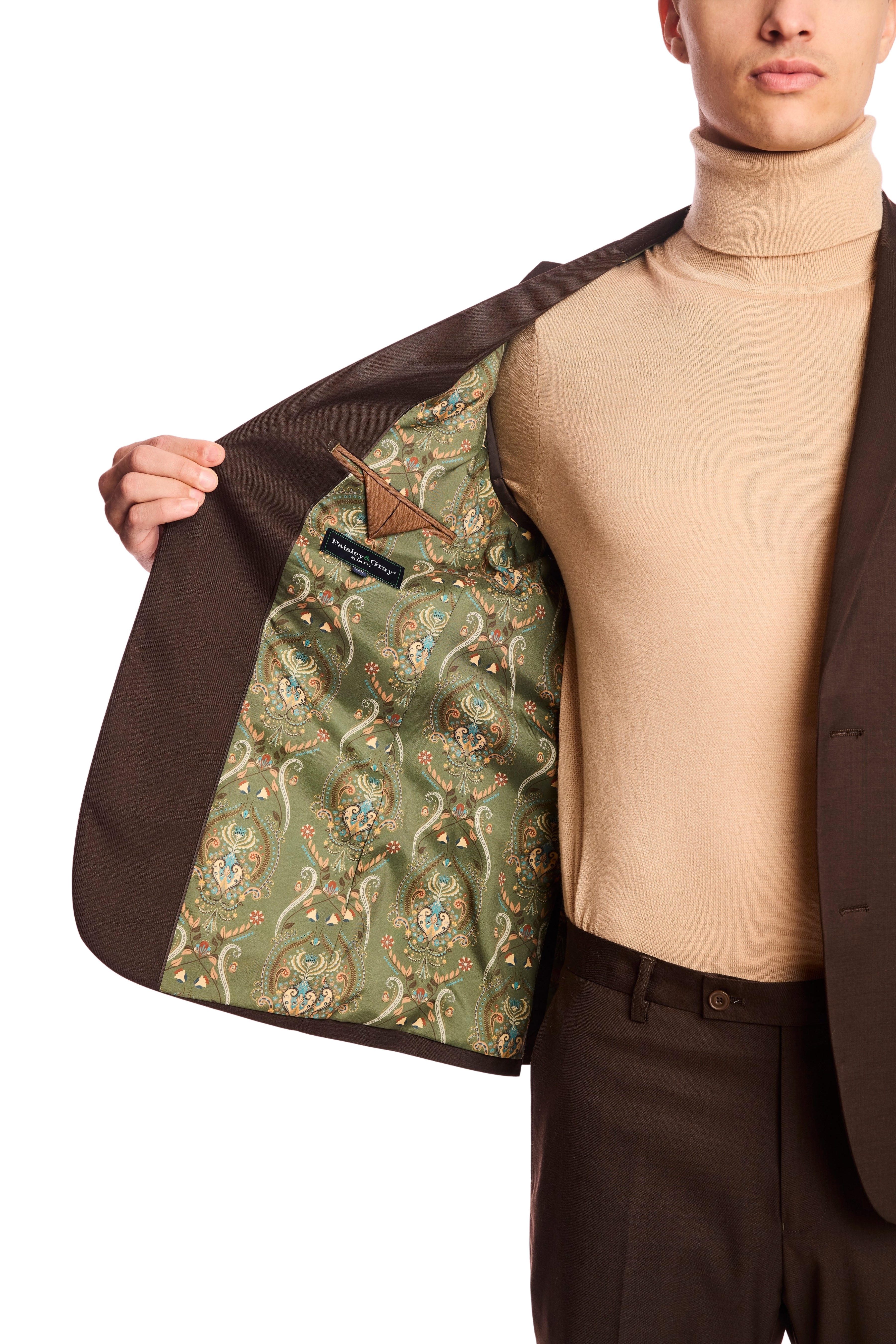 Dover Notch Jacket - slim - Dk Chocolate