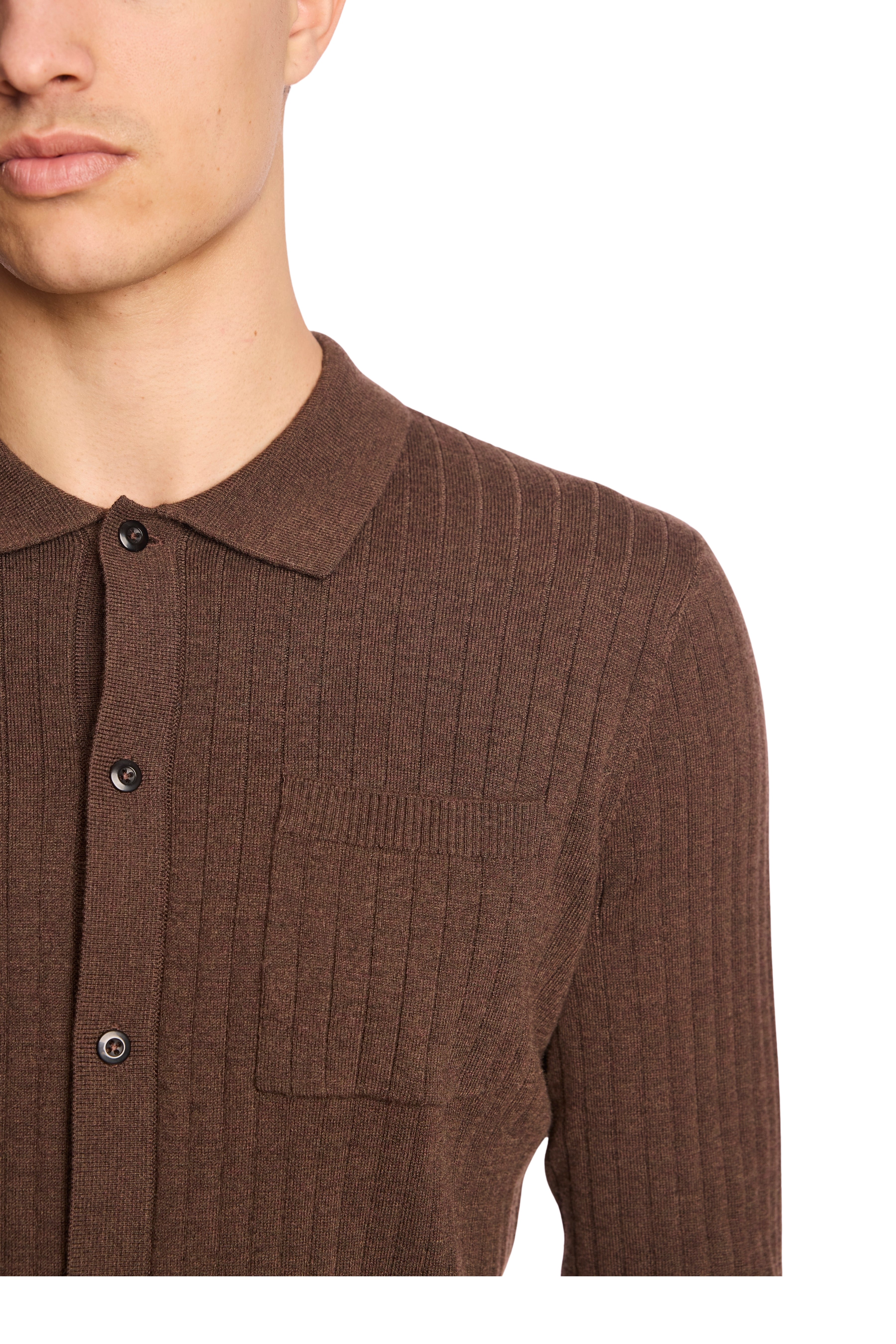 Full Placket Polo - Acorn