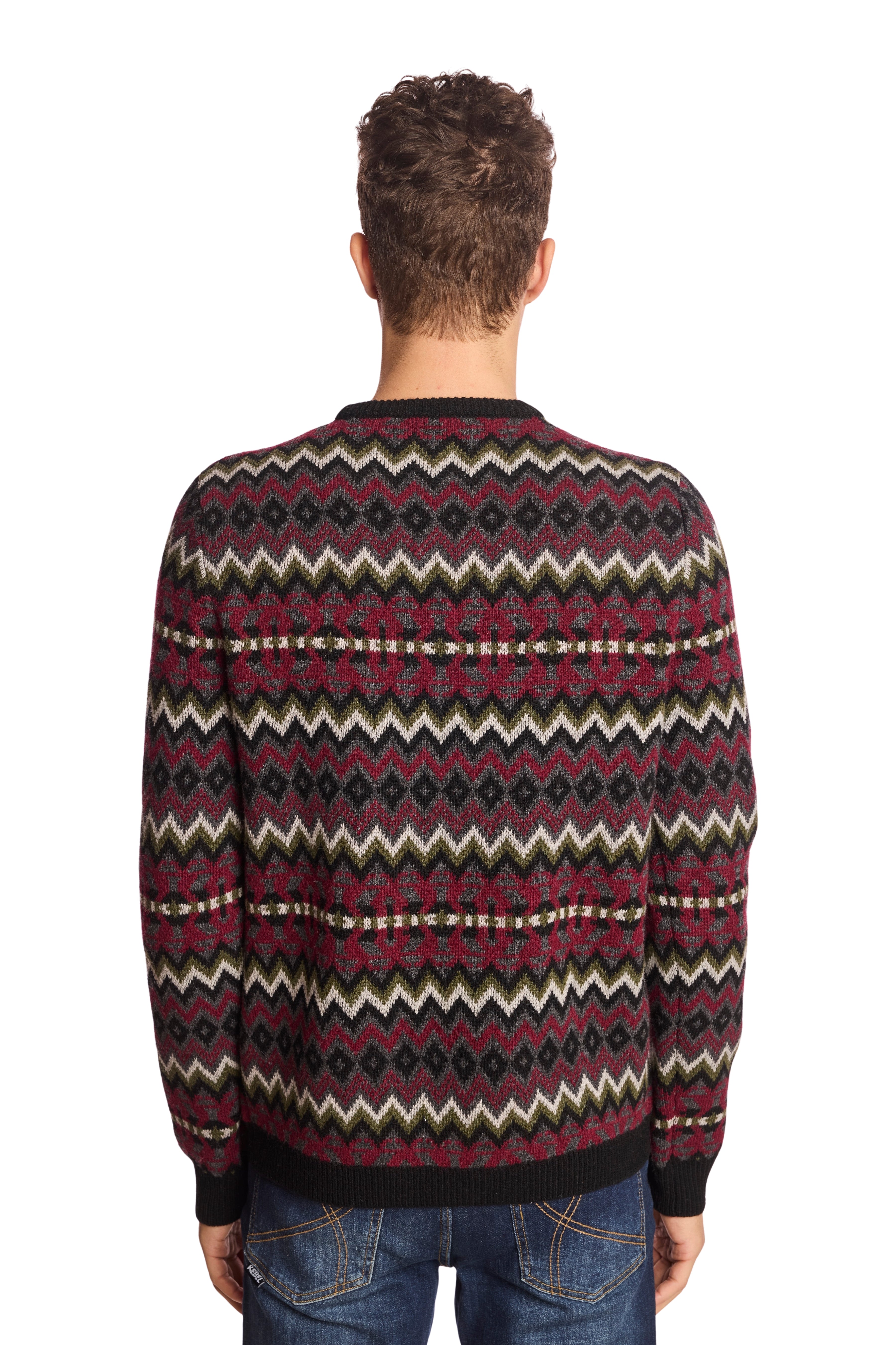 Crewneck Sweater - Black Cherries