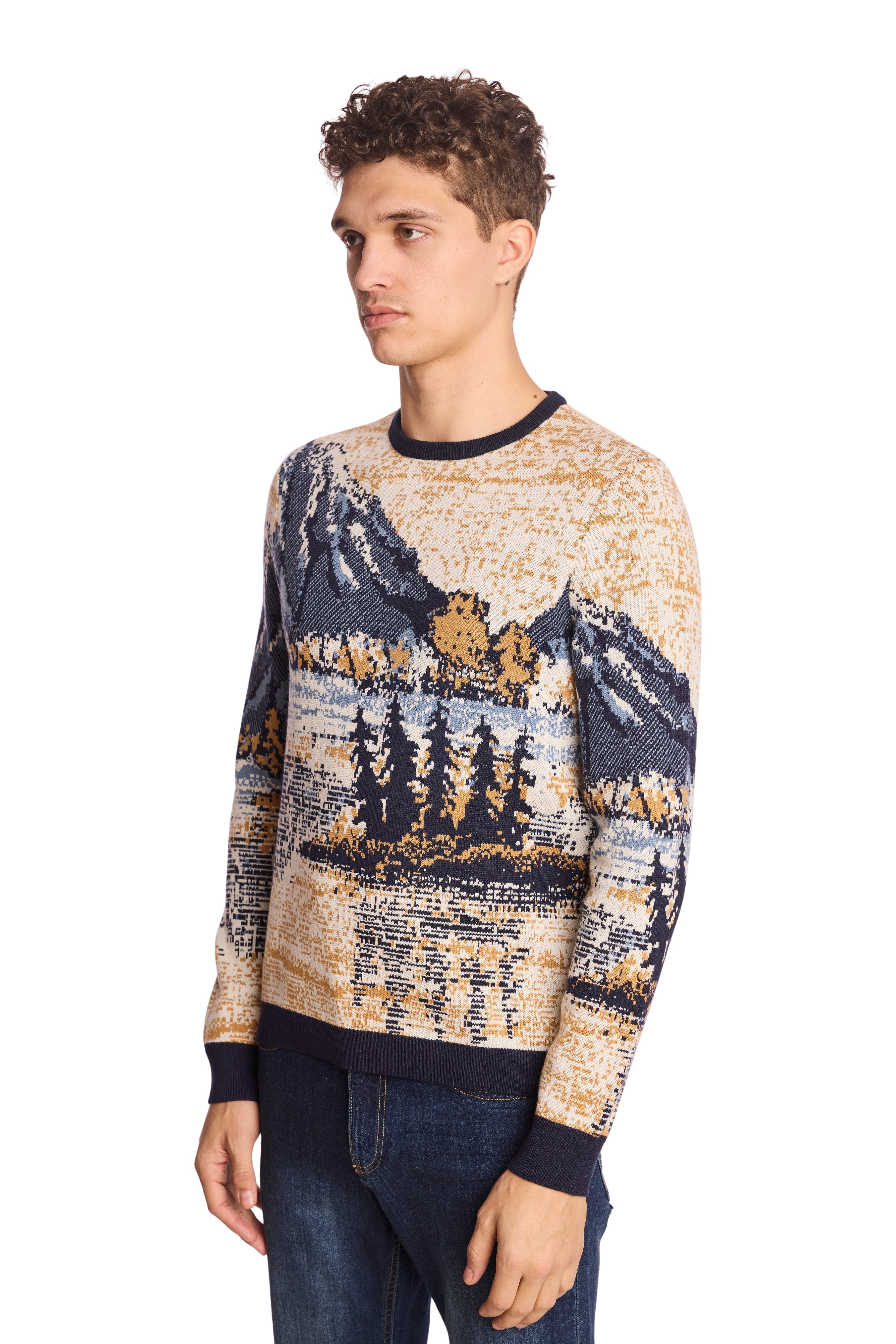 Crewneck Sweater - Mountain Retreat