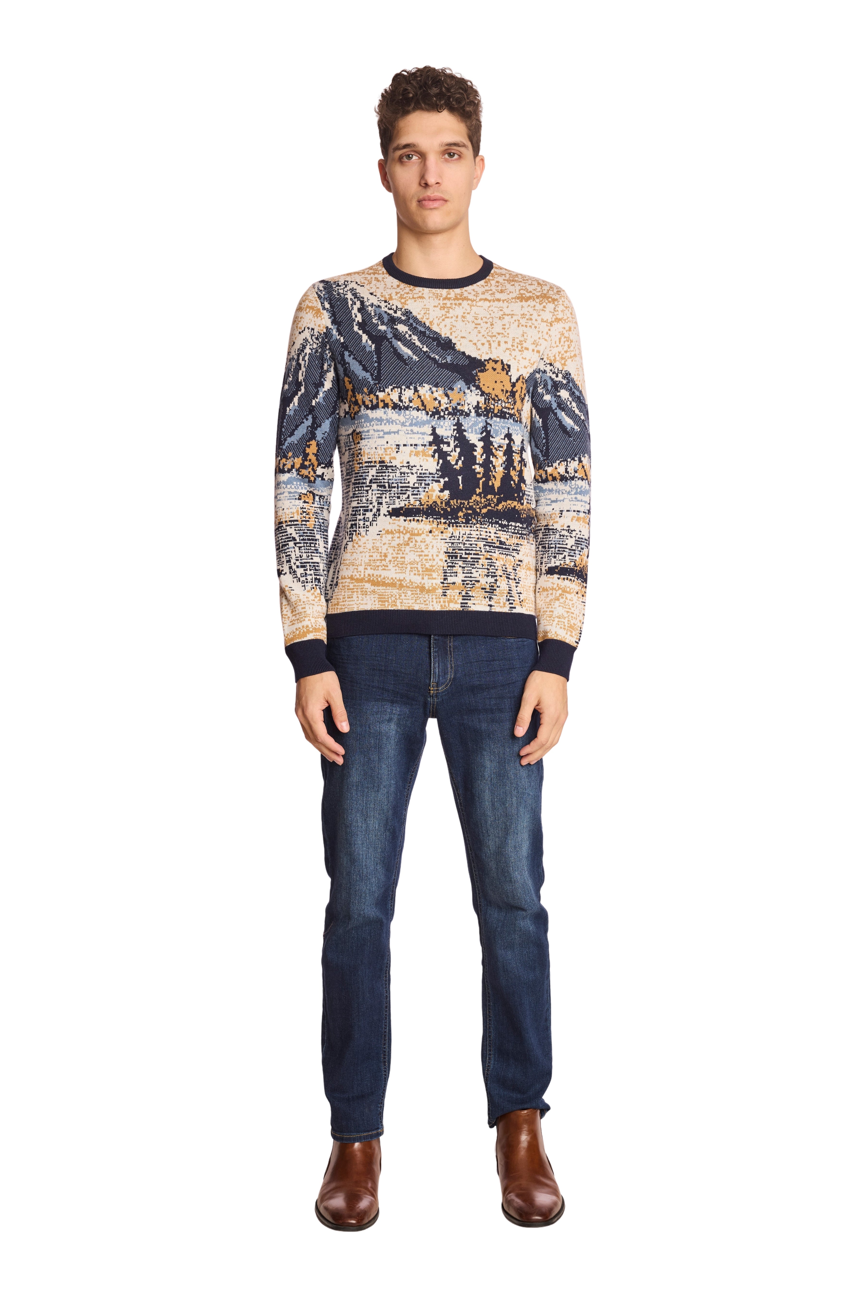Crewneck Sweater - Mountain Retreat
