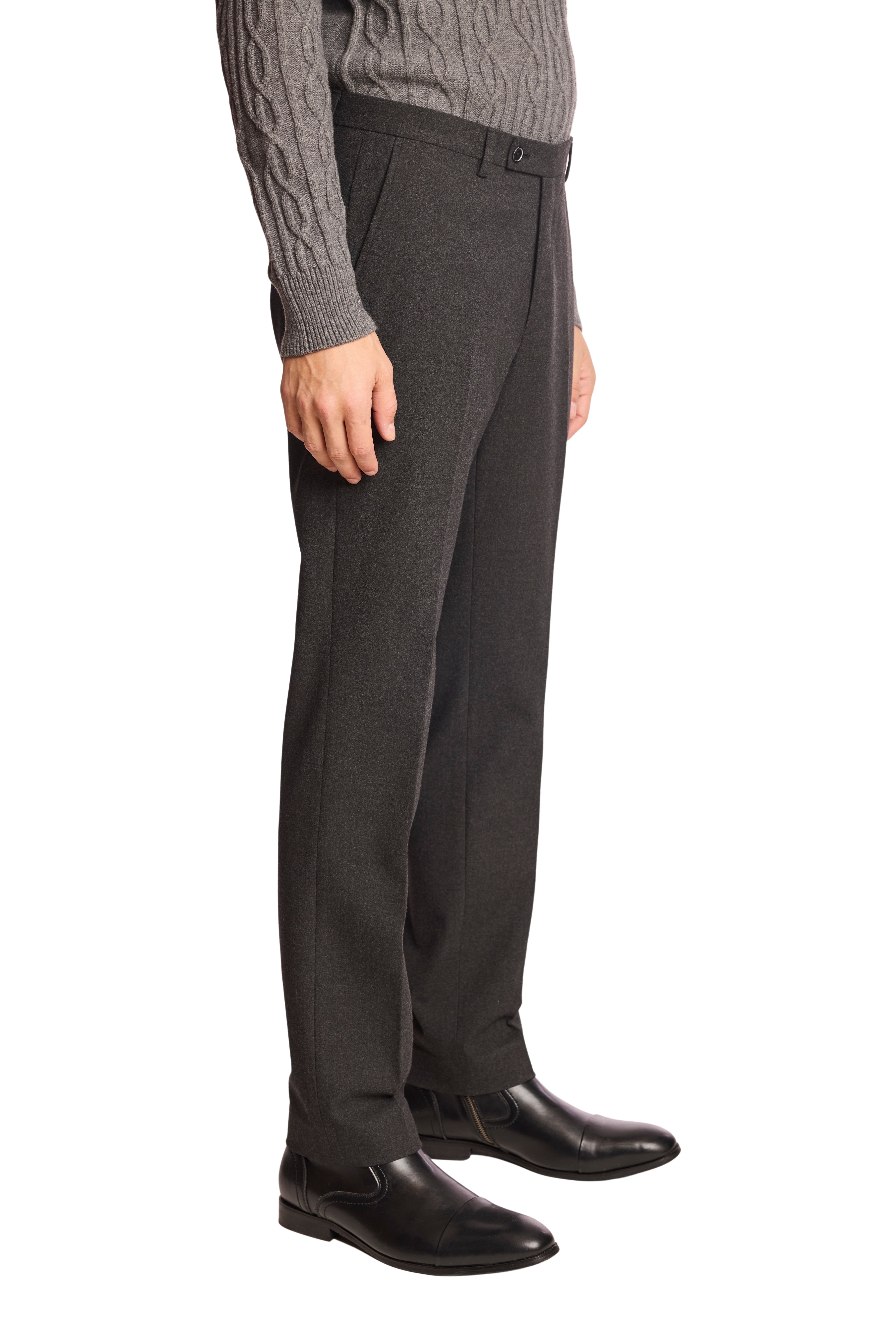 Downing Pants - slim - Charcoal Grey