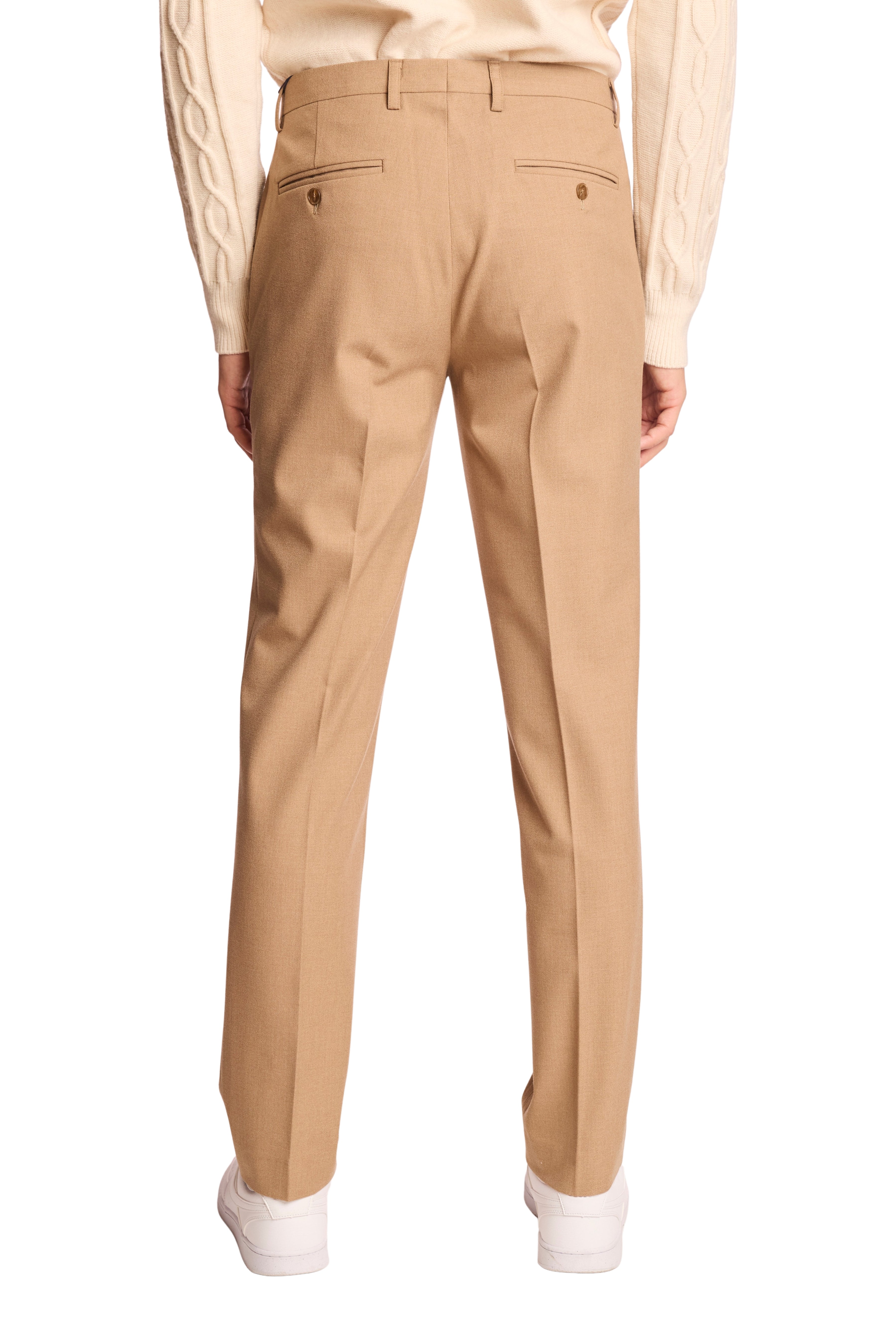 Downing Pants - slim - Light Camel